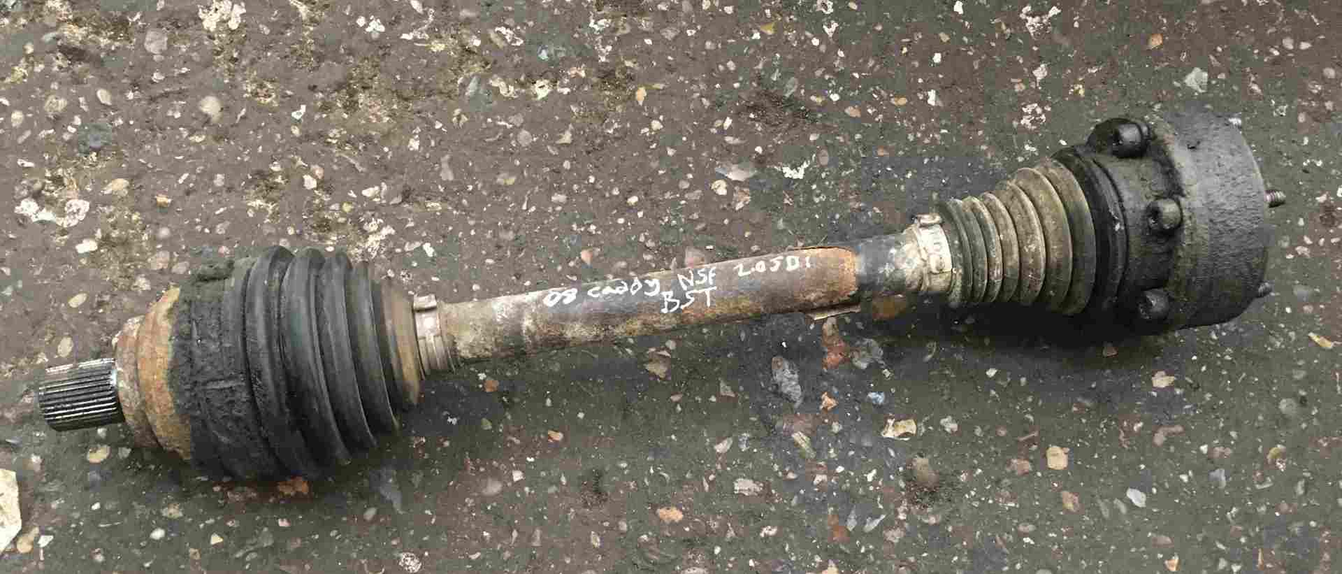 Volkswagen Caddy 2004-2010 2.0 SDi Passenger NSF Front Driveshaft