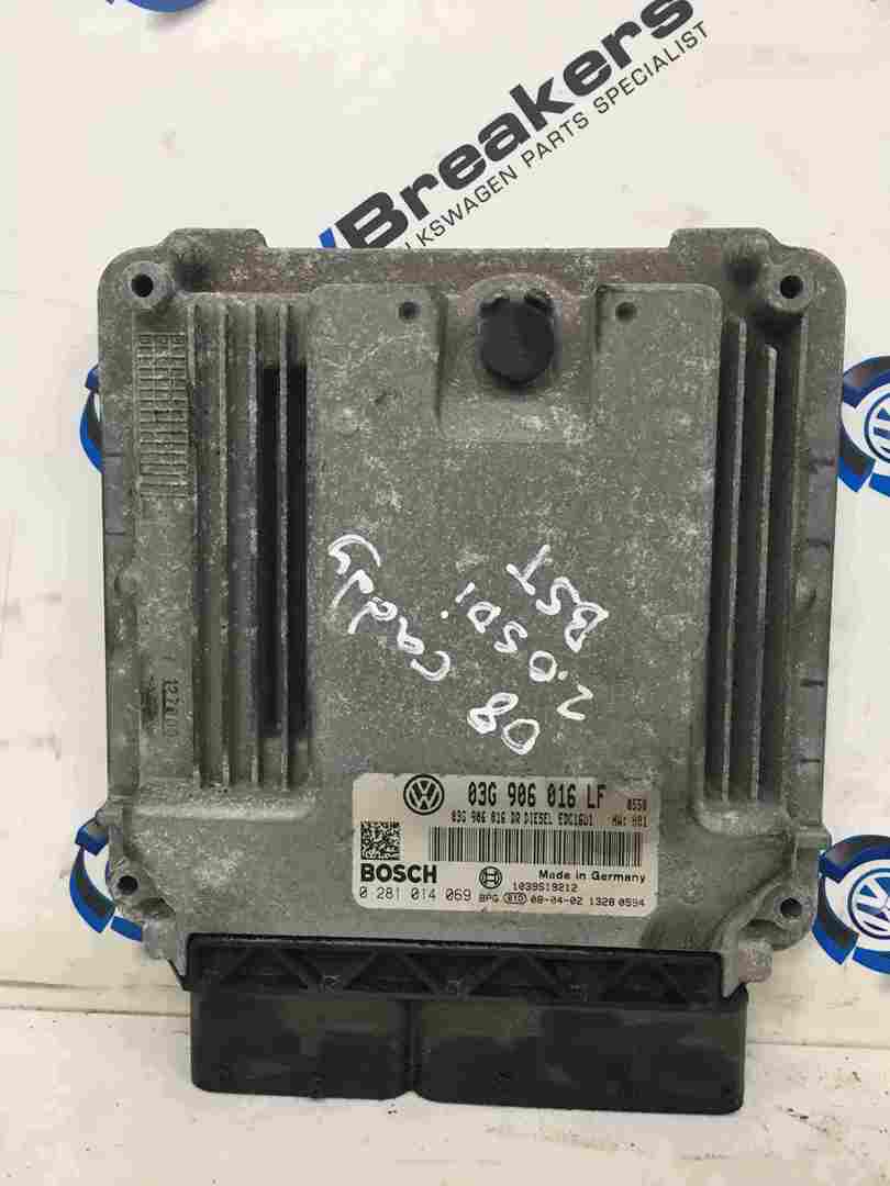 Volkswagen Caddy 2004-2010 Engine Control Unit ECU 03G906016LF