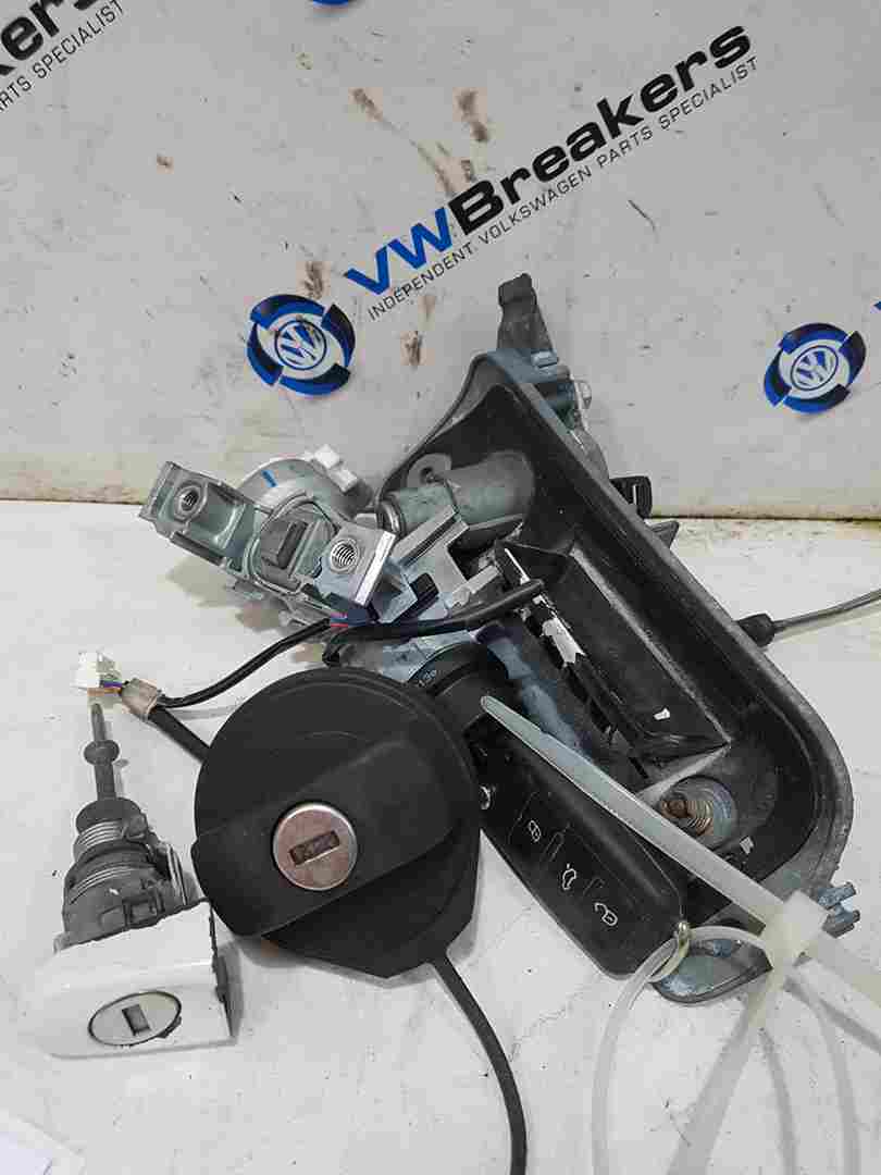 Volkswagen Caddy 2004-2010 Ignition Barrel + Petrol CAP + KEY 1K0905851b