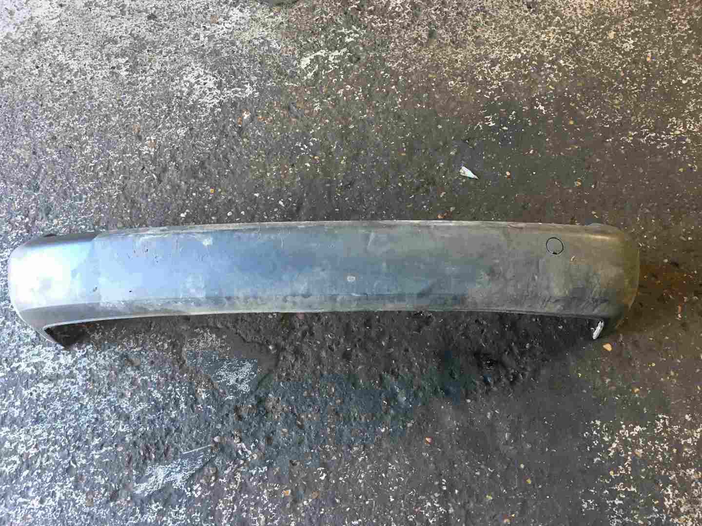 Volkswagen Caddy 2004-2010 Rear Bumper Plain Black 1K0807363