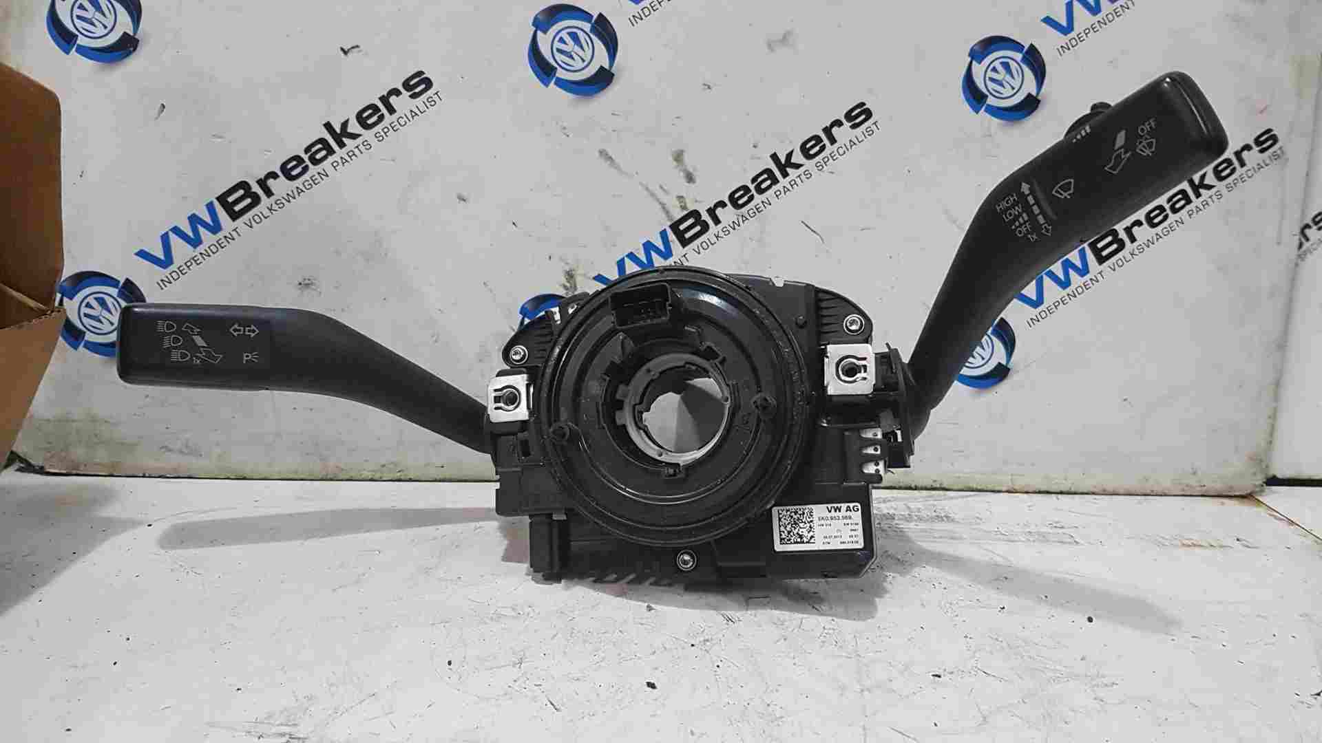 Volkswagen Caddy 2K 2010-2015 Steering Wheel Stalks Rotary Switch Squib Ring 