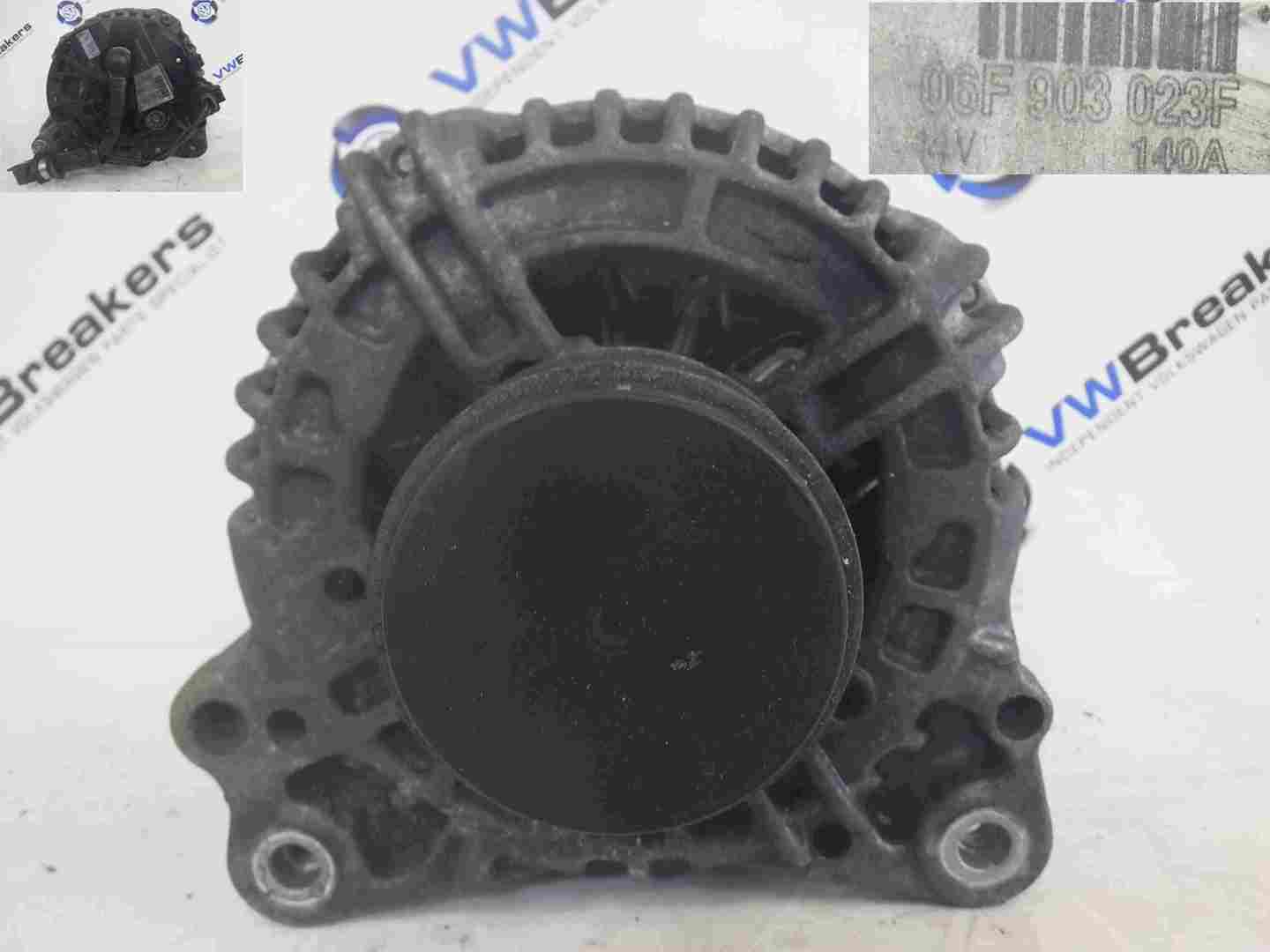 Volkswagen EOS 2005-2016 2.0 TDI 2.0 TFSI Alternator 06F903023F