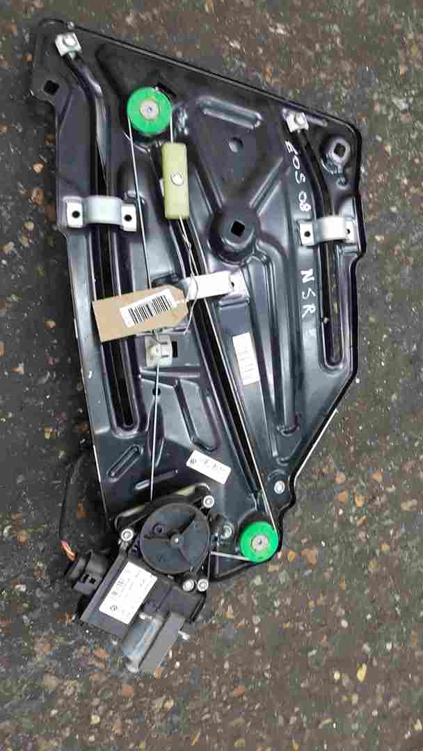 Volkswagen EOS 2005-2016 Passenger NSR Rear Window Motor + Regulator 1Q0959811B