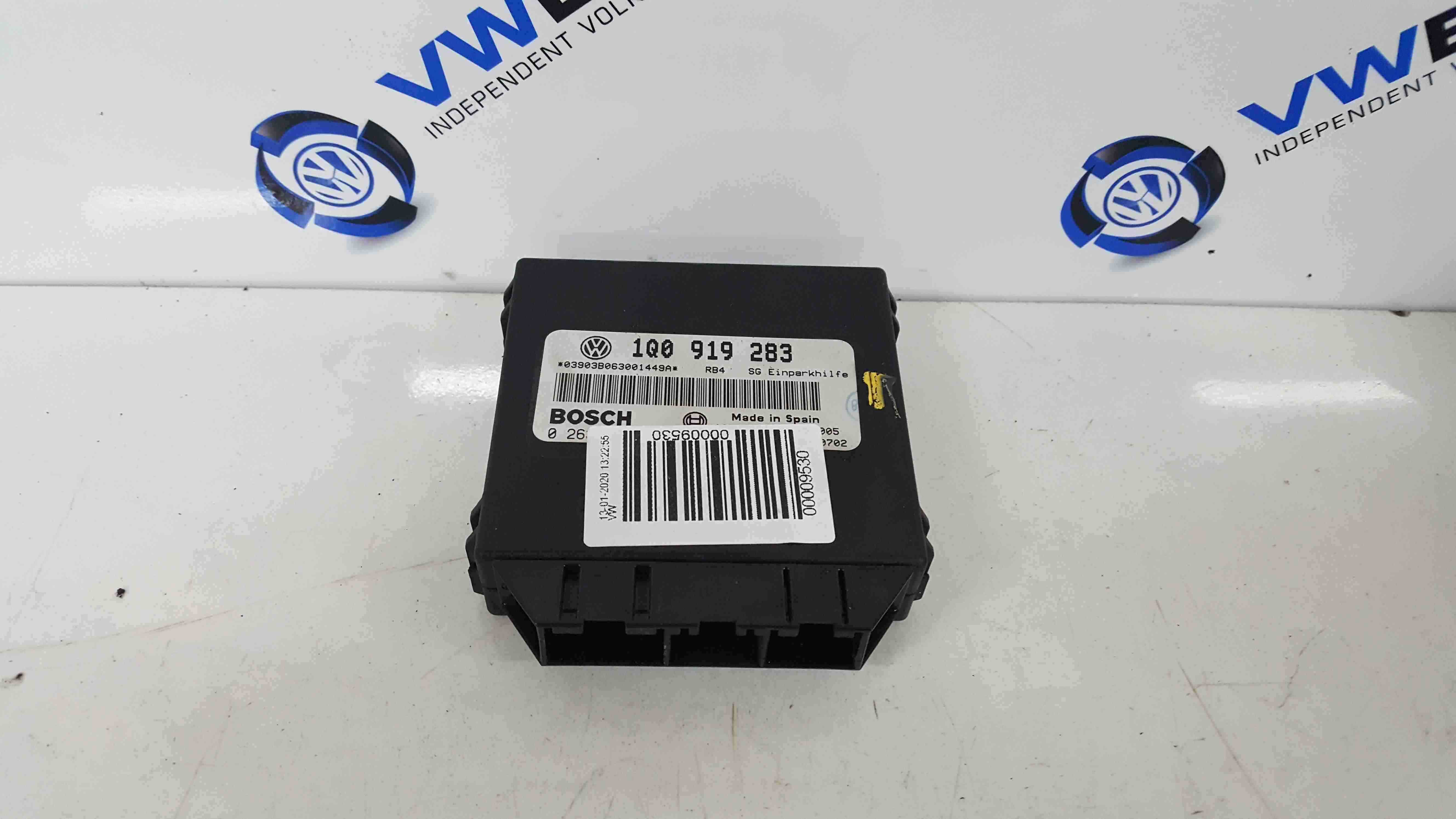 Volkswagen EOS 2005-2016 PDC Parking Sensor Control Module ECU Unit 1Q0919283