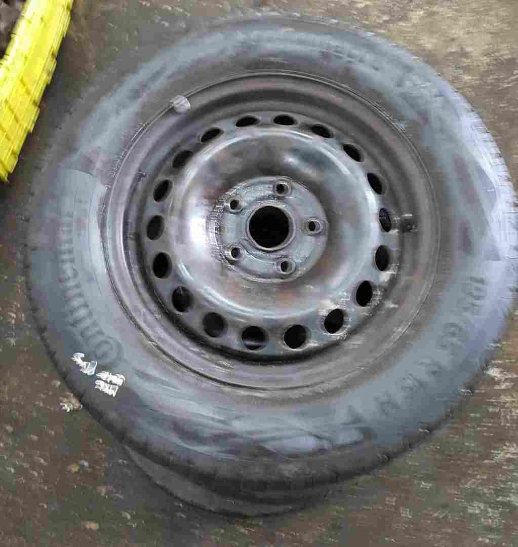 Volkswagen Golf MK6 2009-2012 Spare Steel Wheel Rim + Tyre 195 65 15 6mm
