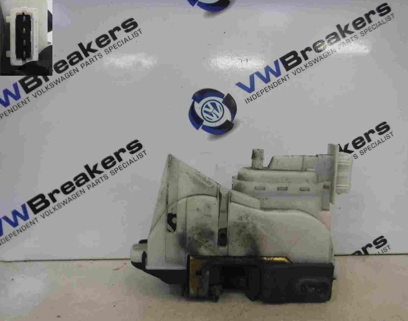 Volkswagen Golf 1991-1999 MK3 Passenger NSR Rear Door Lock Mechanism