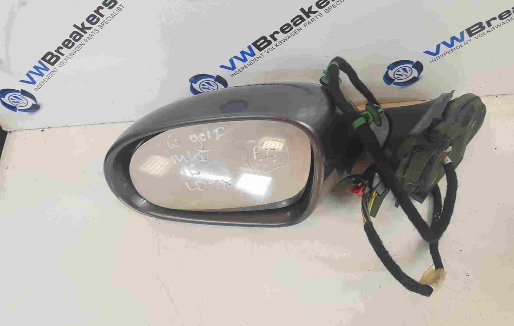 Volkswagen Golf Estate MK5 2003-2009 Passenger NS Wing Mirror Grey LD7X 