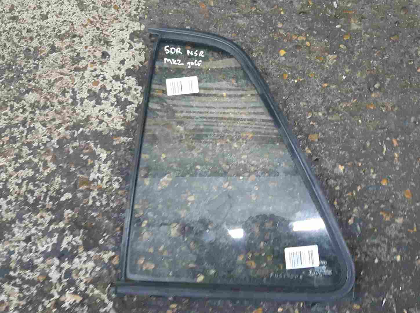 Volkswagen Golf MK2 1983-1992 Passenger NSR Rear Door Small Quarter Glass 5dr