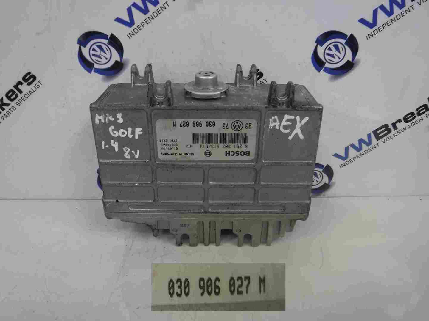 Volkswagen Golf MK3 1991-1999 Engine Control Unit 030906027M