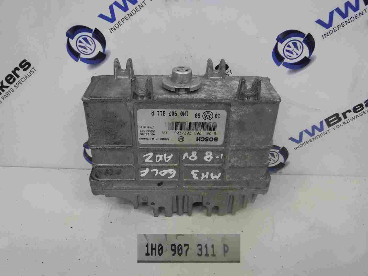 Volkswagen Golf MK3 1991-1999 Engine Control Unit ECU 1H0907311P