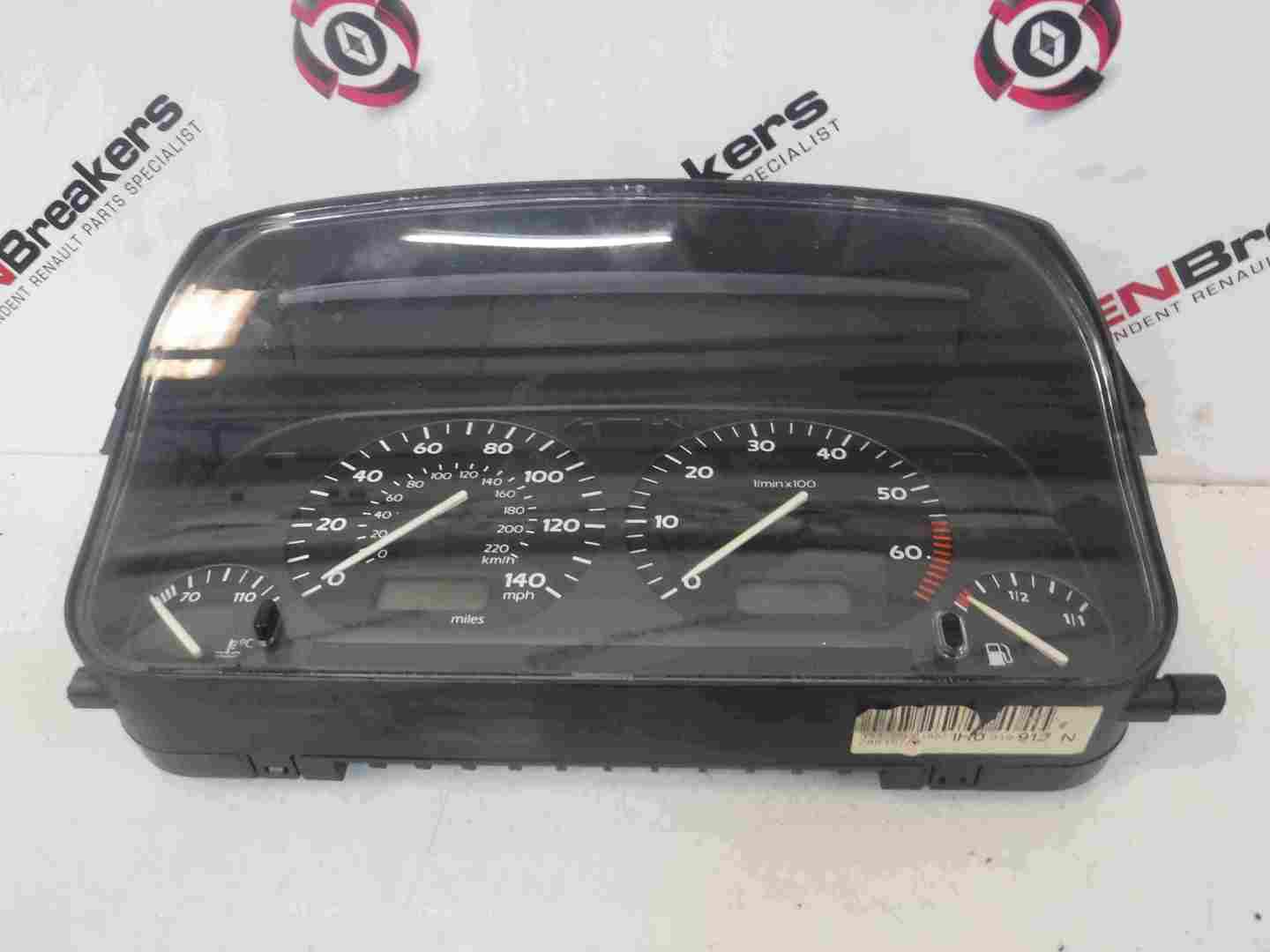 Volkswagen Golf MK3 1991-1999 Instrument Panel Dials Clocks 1H0919912N
