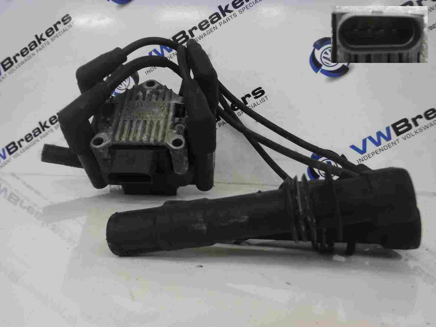 Volkswagen Golf MK4 1997-2004 1.6 16v Ignition Coil Pack + Leads AUS 032905106B