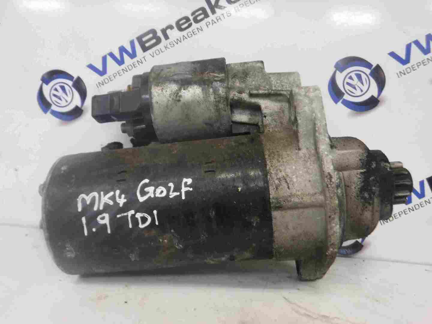 Volkswagen Golf MK4 1997-2004 1.9 TDI Starter Motor Starting ARL 02M911023