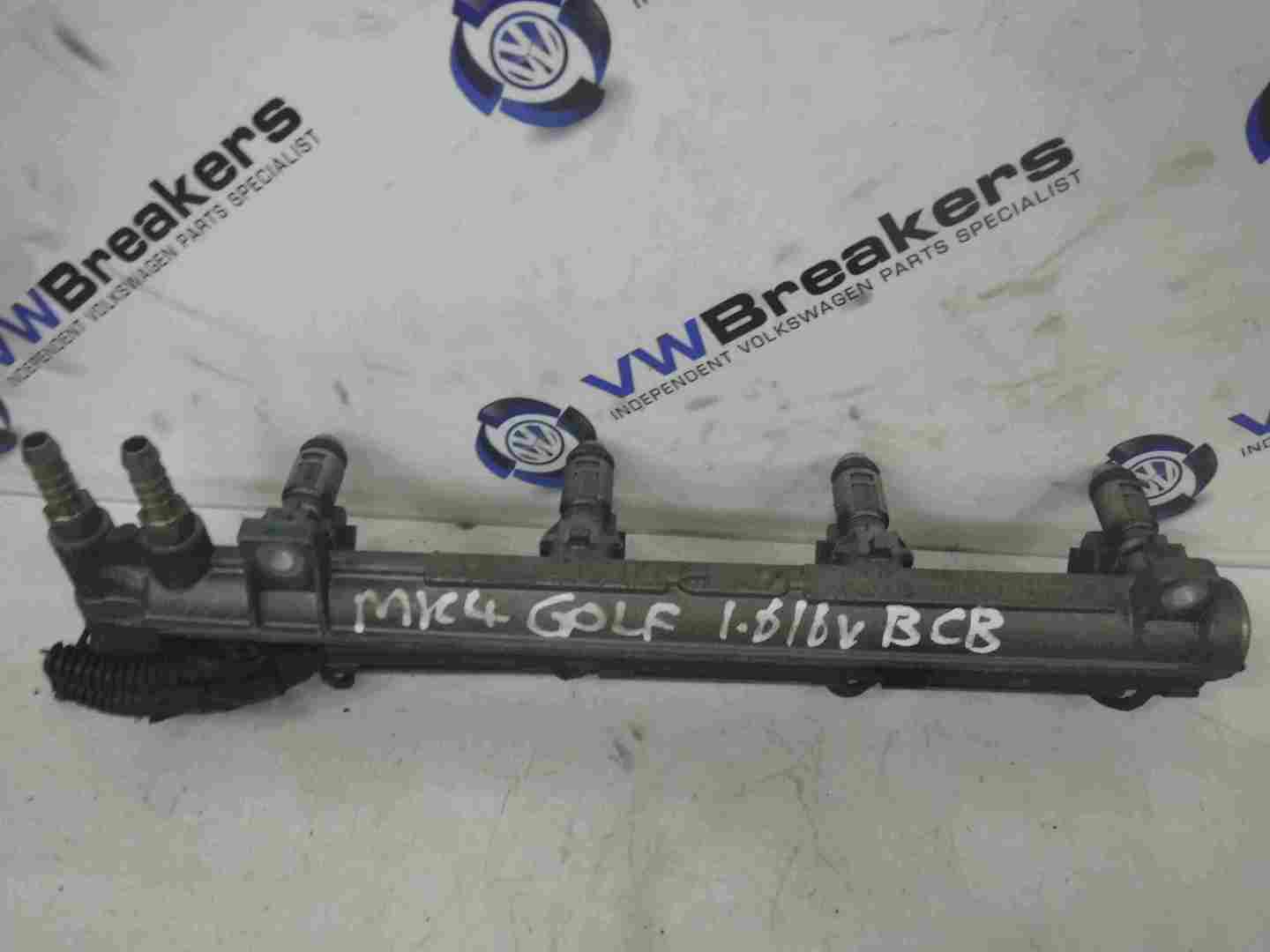 Volkswagen Golf MK4 1997-2004 1.6 16v Fuel Injectors X4 + Rail BCB 036133319