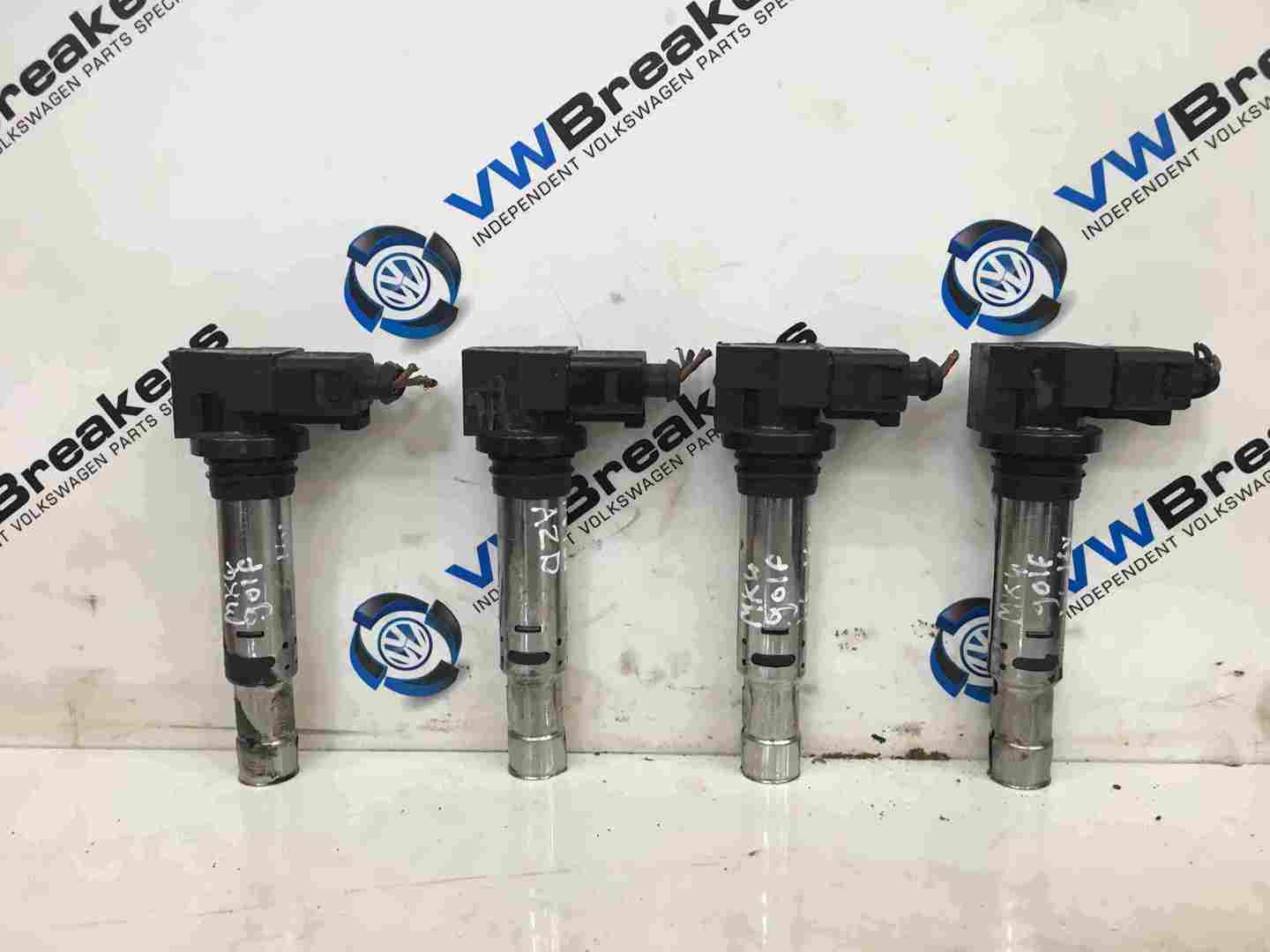 Volkswagen Golf MK4 1997-2004 New Beetle 1.6 16v Ignition Coil Pack Pencils X4