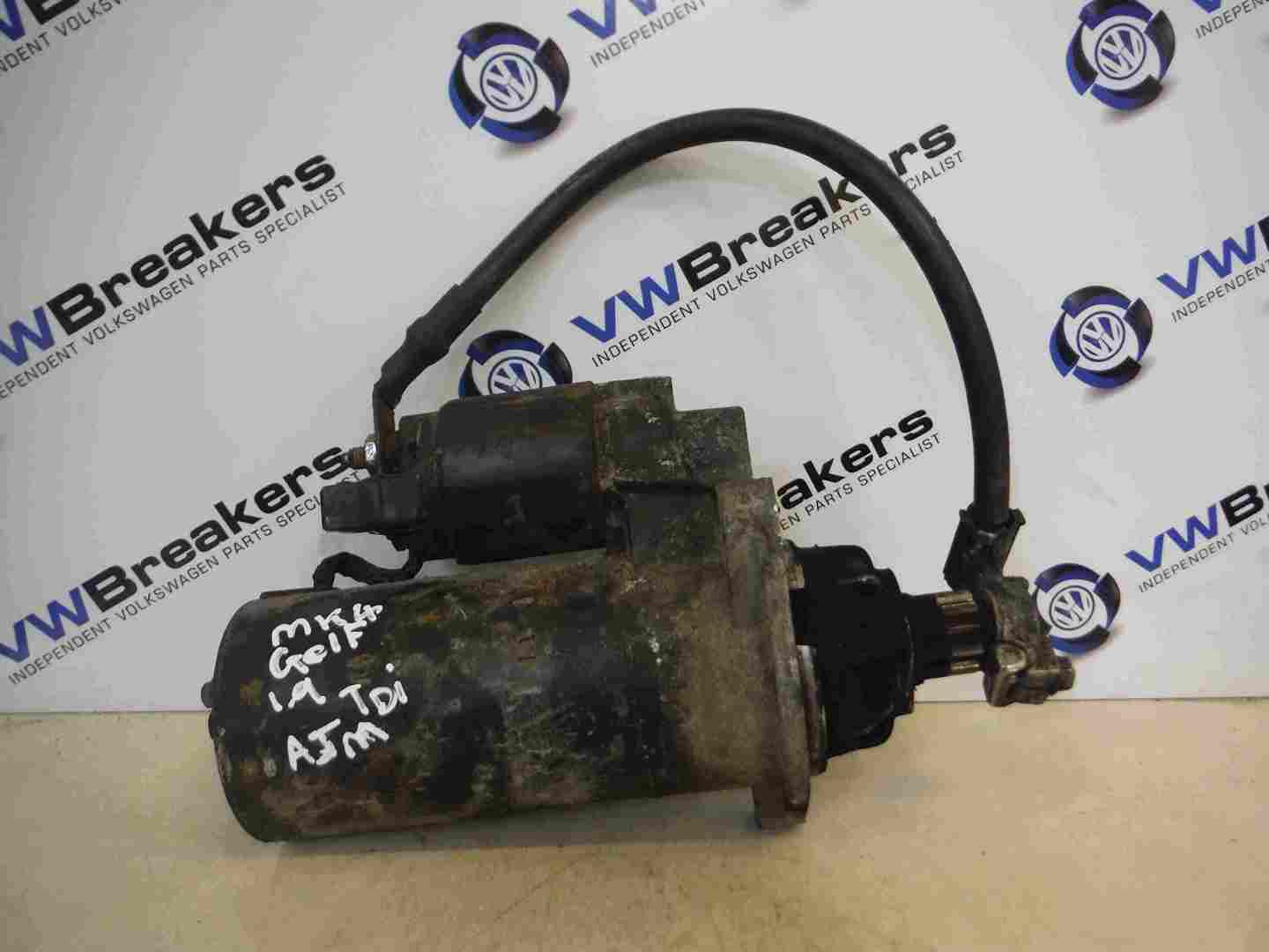 Volkswagen Golf MK4 Bora 1997-2004 1.9 TDI Starter Motor ASZ 02M911023C