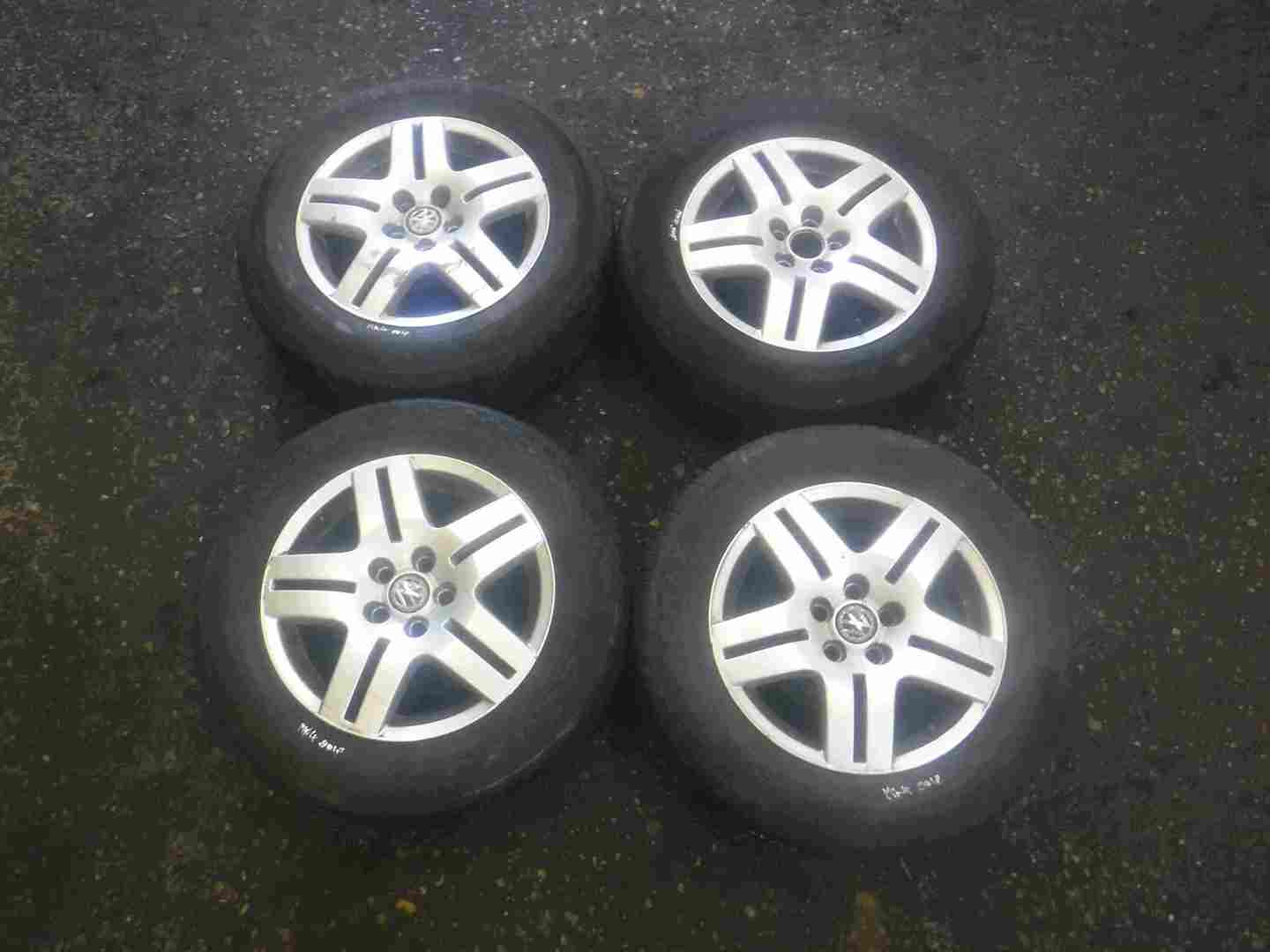 Volkswagen Golf MK4 1997-2004 Alloy Wheels Set X4 15inch 3/5 1J0601025Q