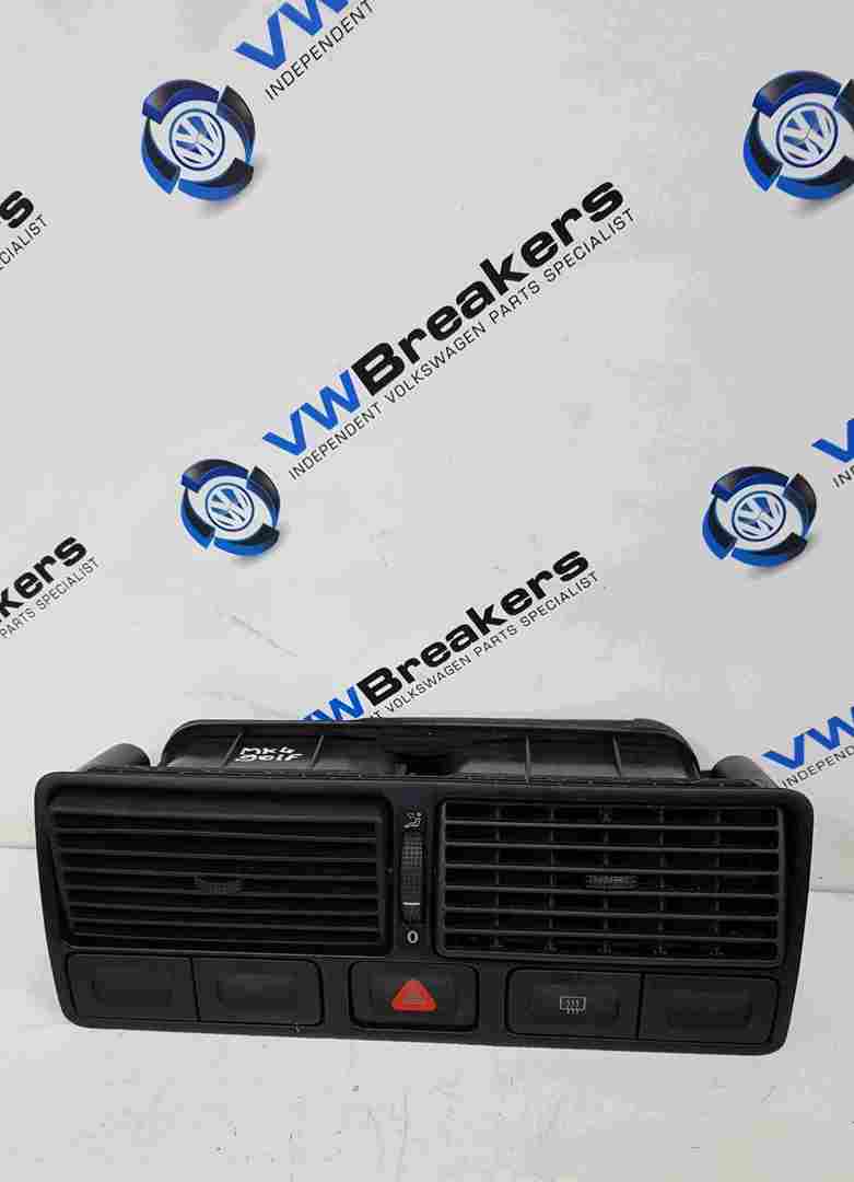 Volkswagen Golf MK4 1997-2004 Centre Heater Vents Hazard Warning Switch