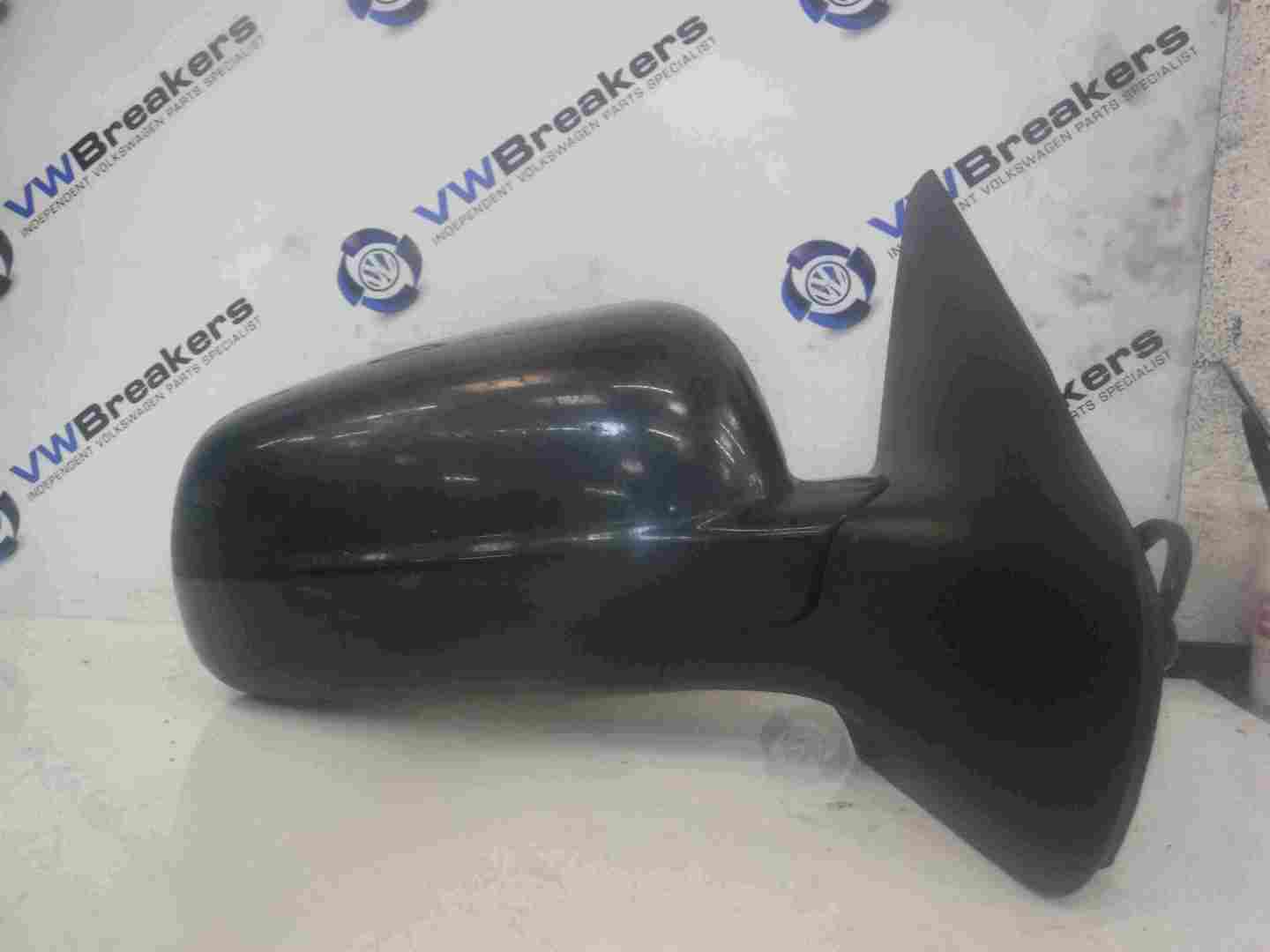 Volkswagen Golf MK4 1997-2004 Drivers OS Wing Mirror Black LC9Z