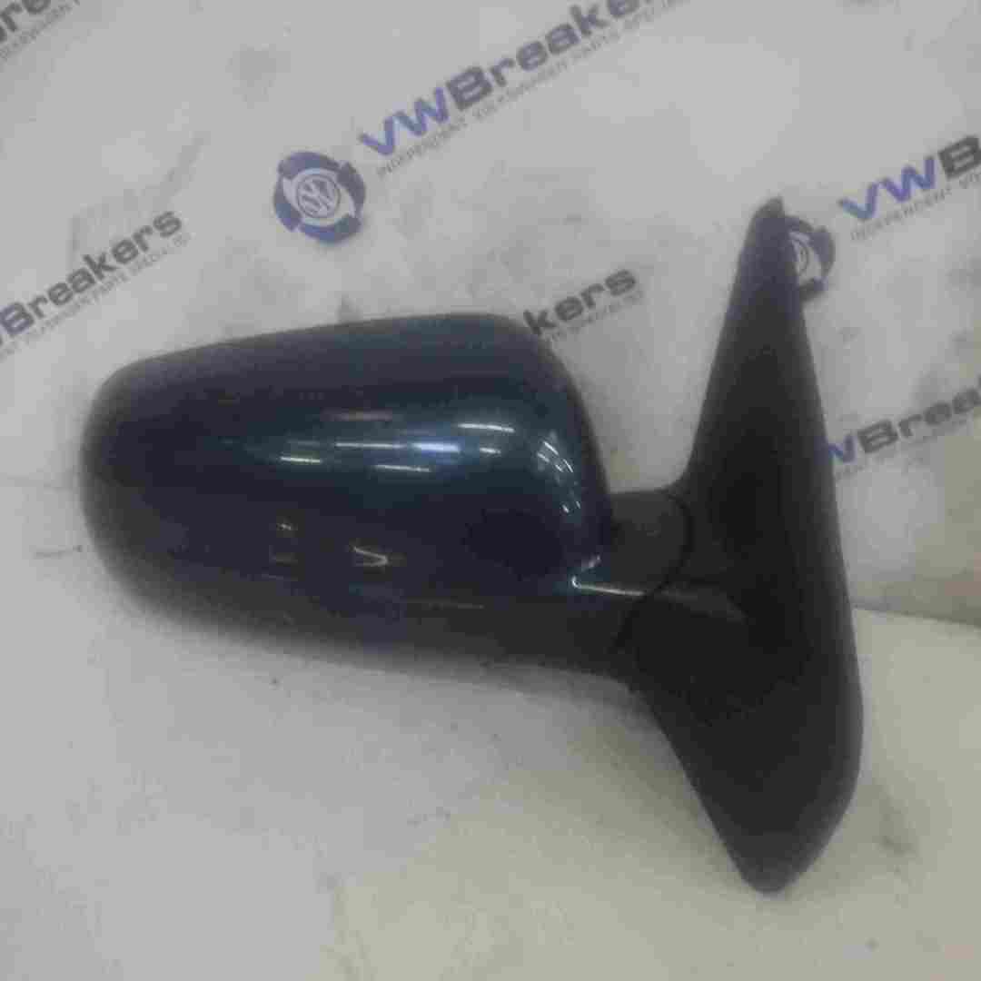 Volkswagen Golf MK4 1997-2004 Drivers OS Wing Mirror Green LC6X