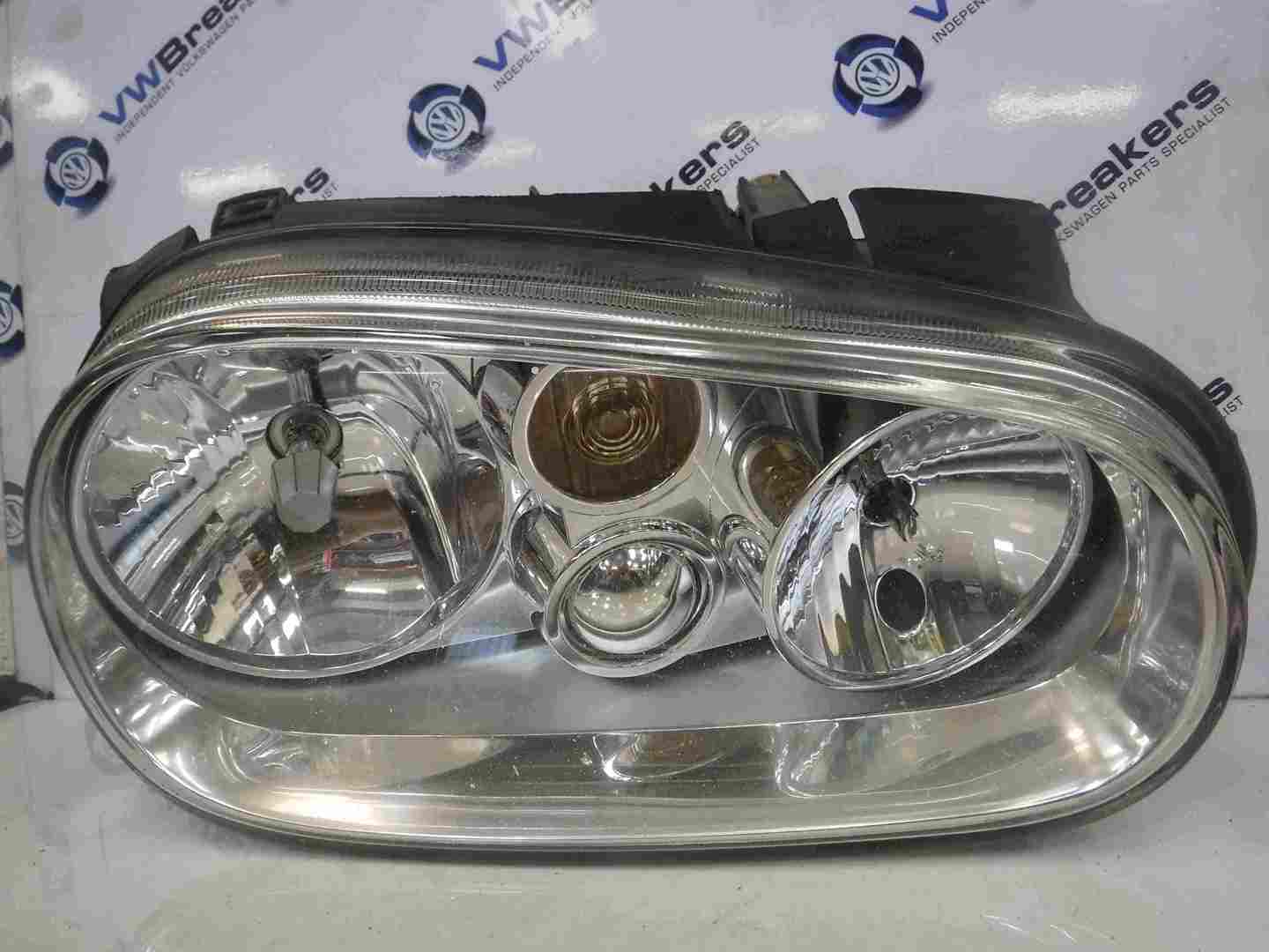 Volkswagen Golf MK4 1997-2004 Drivers OSF Front Headlight No Fog Light 
