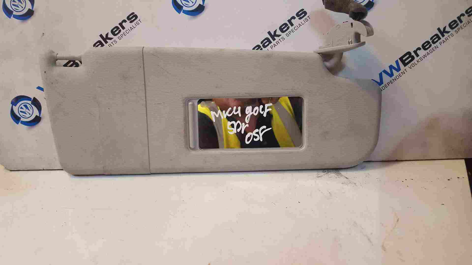 Volkswagen Golf MK4 1997-2004 Drivers OSF Front SUN Visor 