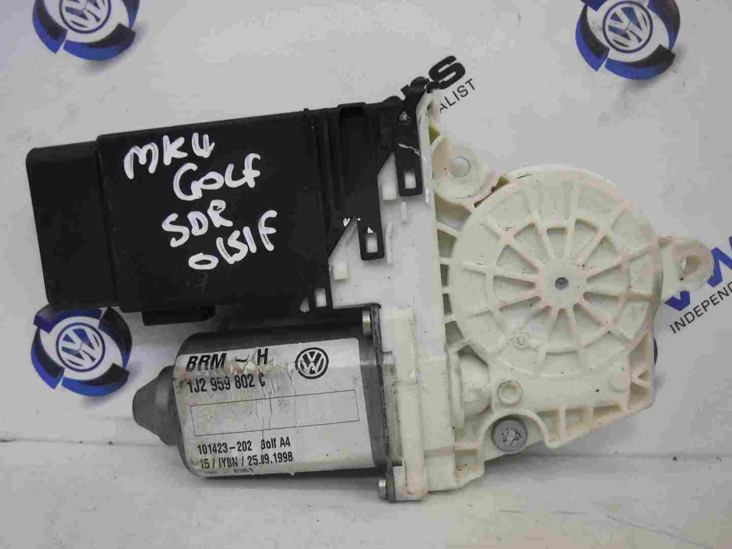 Volkswagen Golf MK4 1997-2004 Drivers OSF Front Window Motor 5dr 1J2959802C