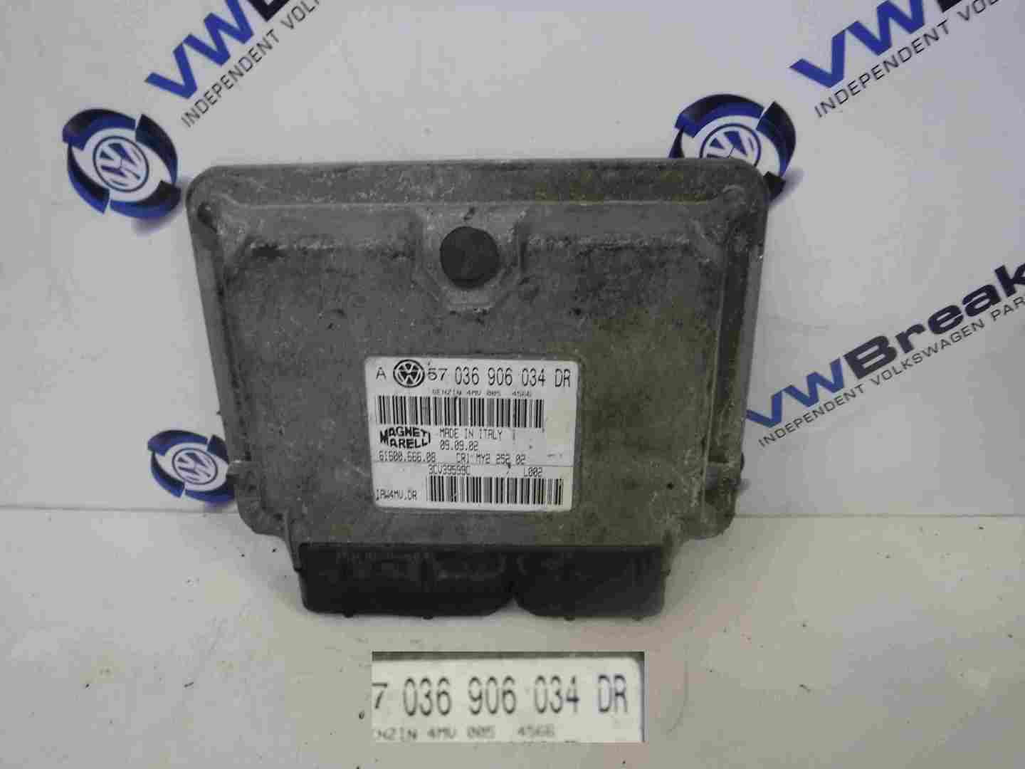Volkswagen Golf MK4 1997-2004 Engine Control Unit 036906034DR