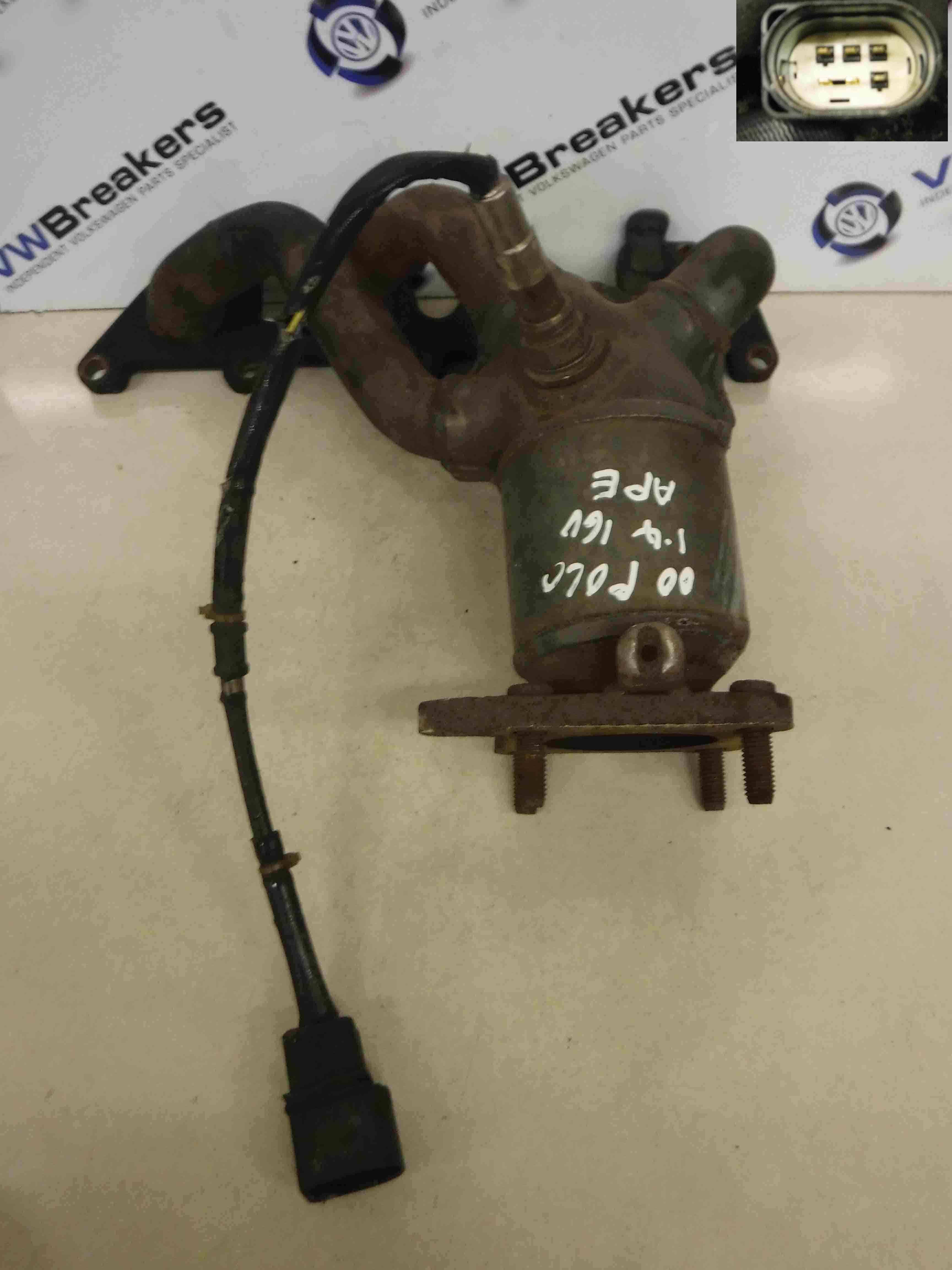 Volkswagen Golf MK4 1997-2004 Exhaust Manifold Catalytic Converter