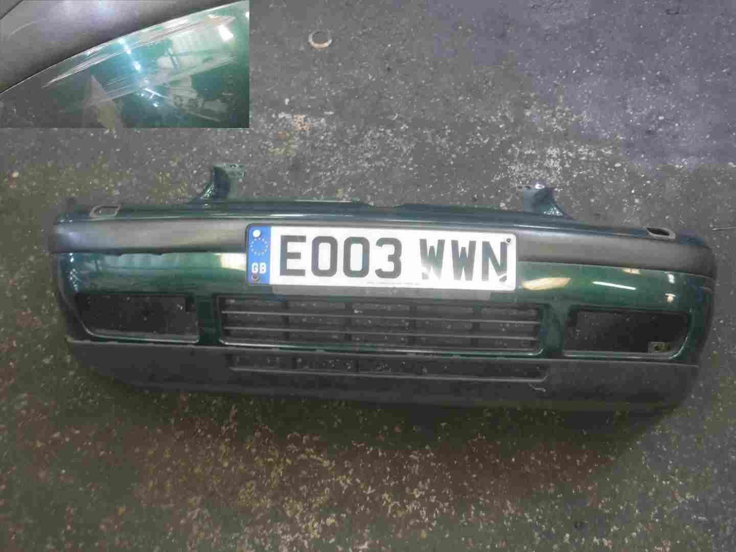 Volkswagen Golf MK4 1997-2004 Front Bumper Green LC6M 1J0807221