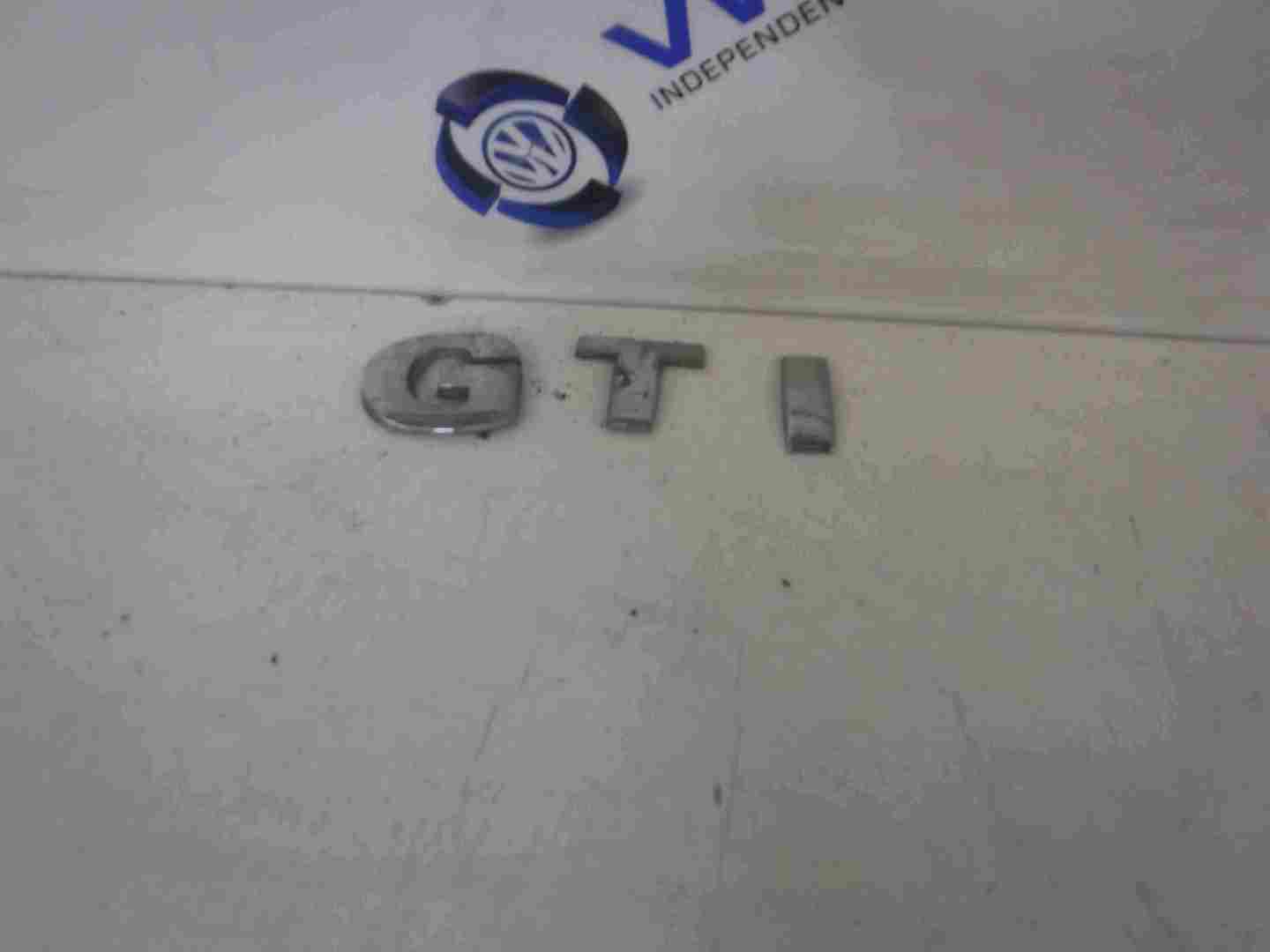 Volkswagen Golf MK4 1997-2004 GTi Rear Boot Letter Emblem Badge