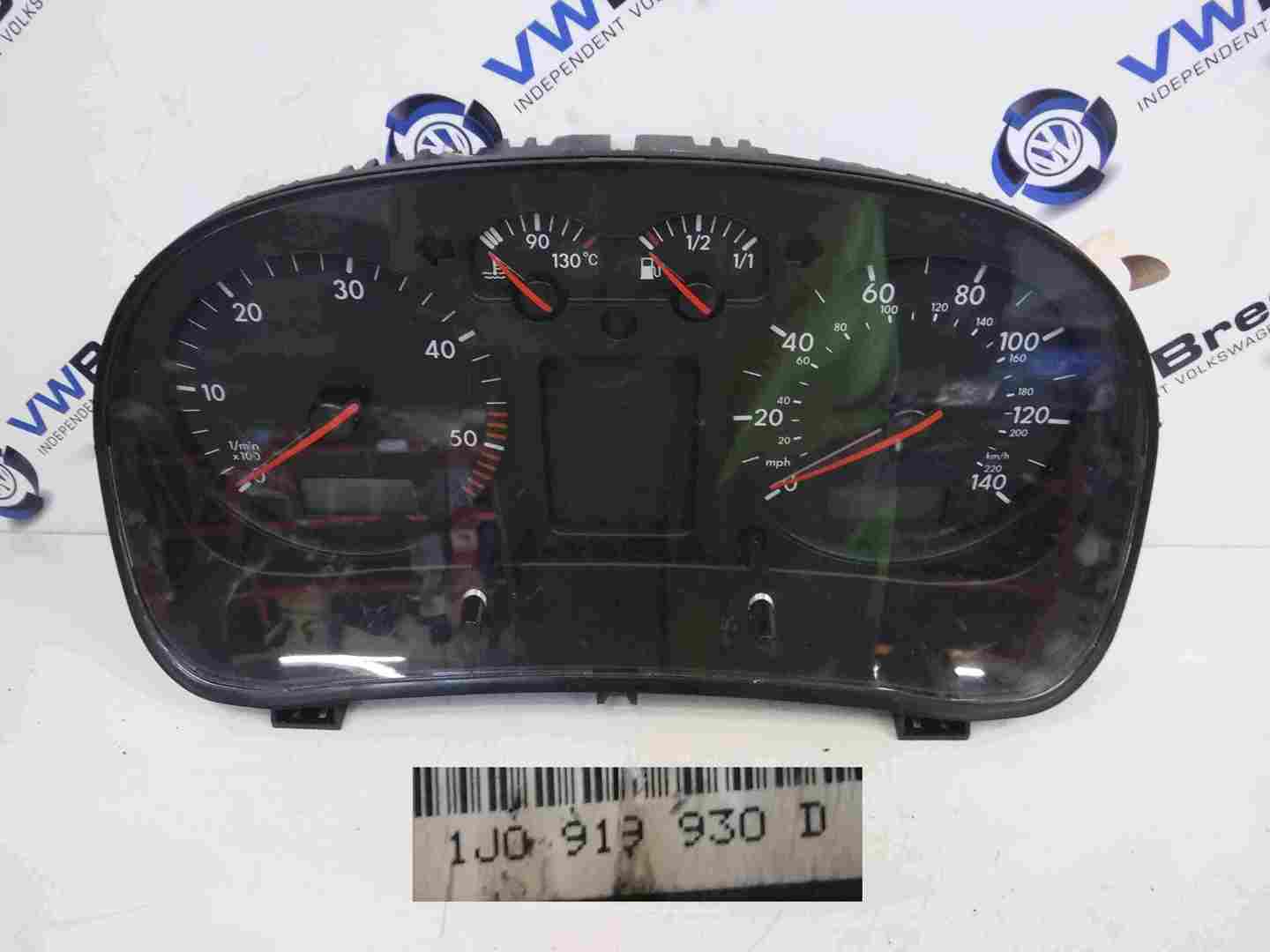 Volkswagen Golf MK4 1997-2004 Instrument Panel Dials Gauges Clocks 1J0919930D