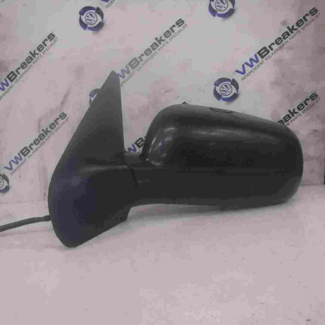 Volkswagen Golf MK4 1997-2004 Passenger NS Wing Mirror Black LC9Z