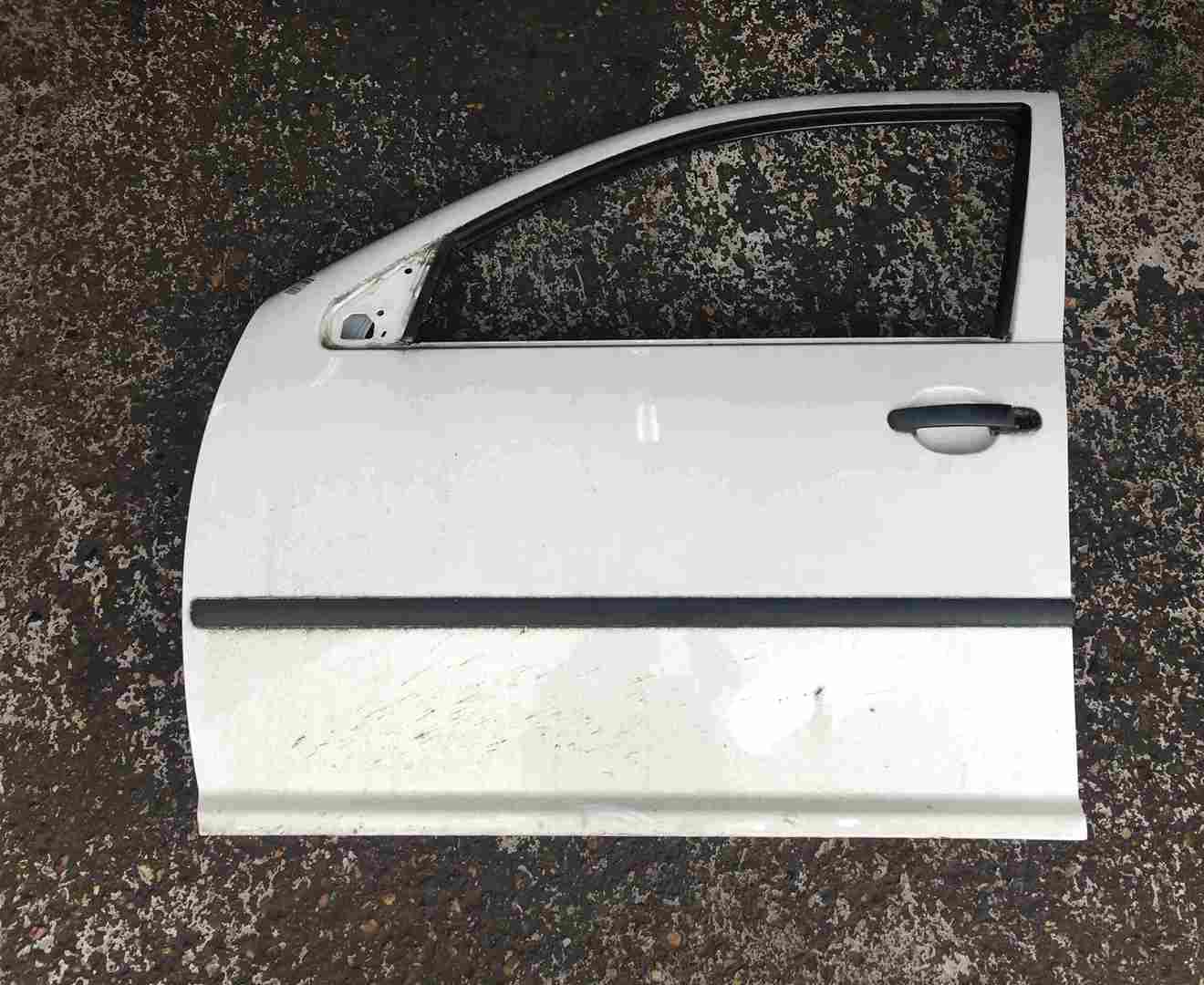 Volkswagen Golf MK4 1997-2004 Passenger NSF Front Door White LB9A