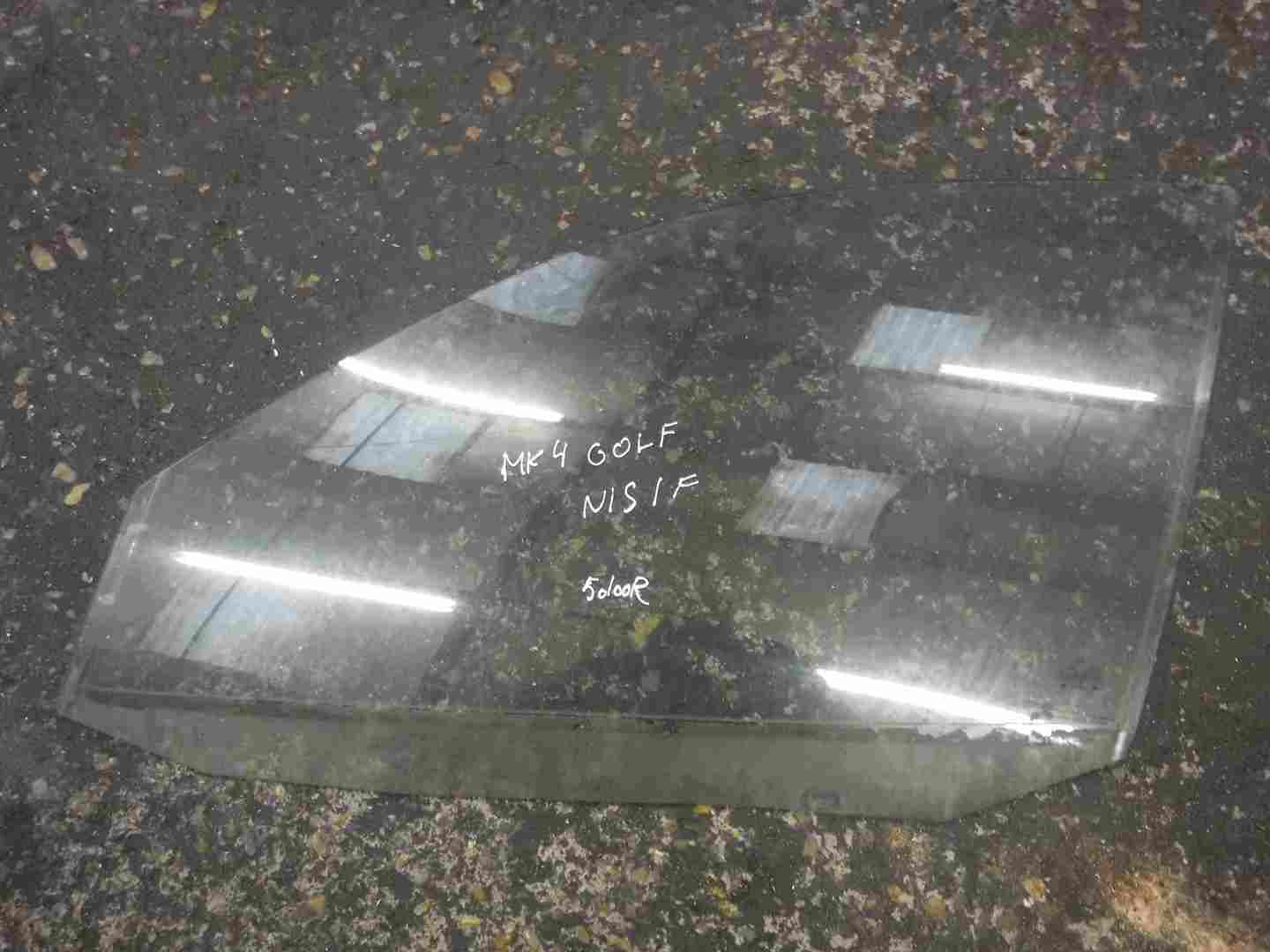 Volkswagen Golf MK4 1997-2004 Passenger NSF Front Window Glass 5door