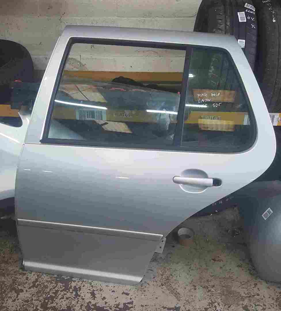 Volkswagen Golf MK4 1997-2004 Passenger NSR Rear Door Silver LA7W 5dr