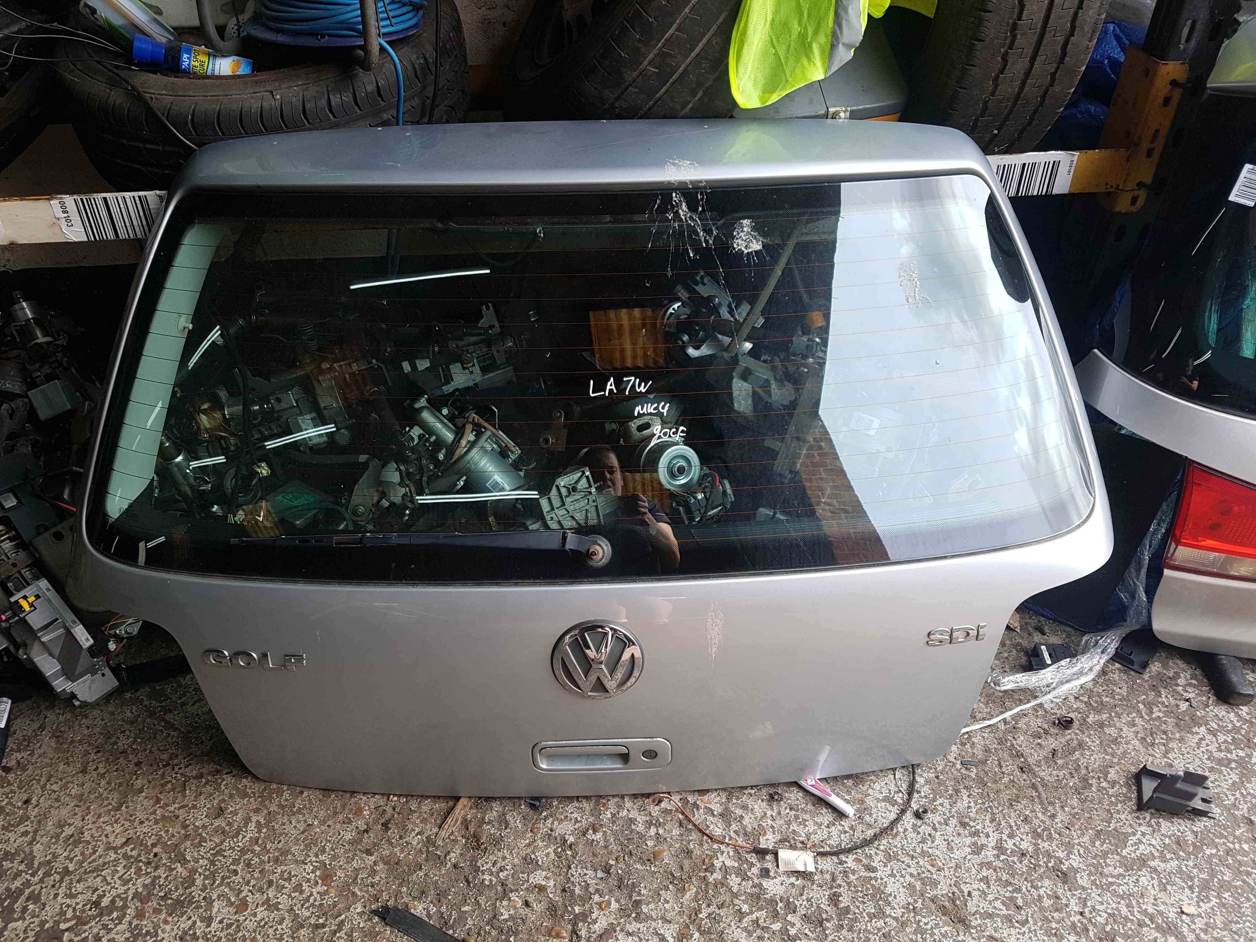 Volkswagen Golf MK4 1997-2004 Rear Boot Tailgate Silver La7w