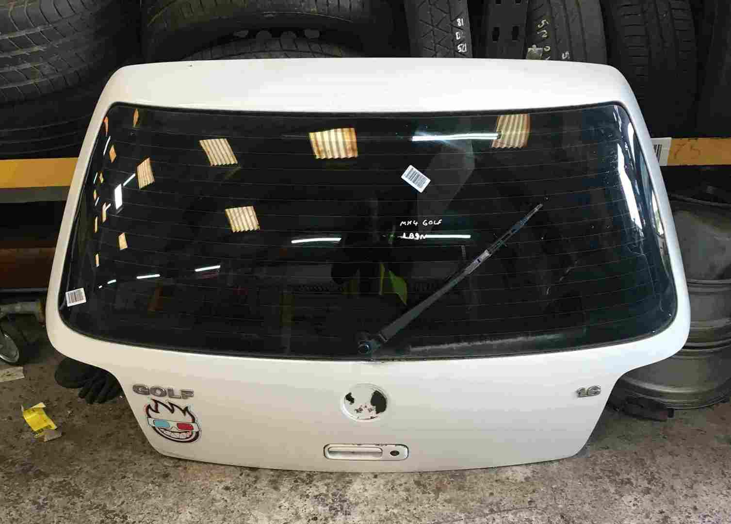 Volkswagen Golf MK4 1997-2004 Rear Boot Tailgate White LB9A