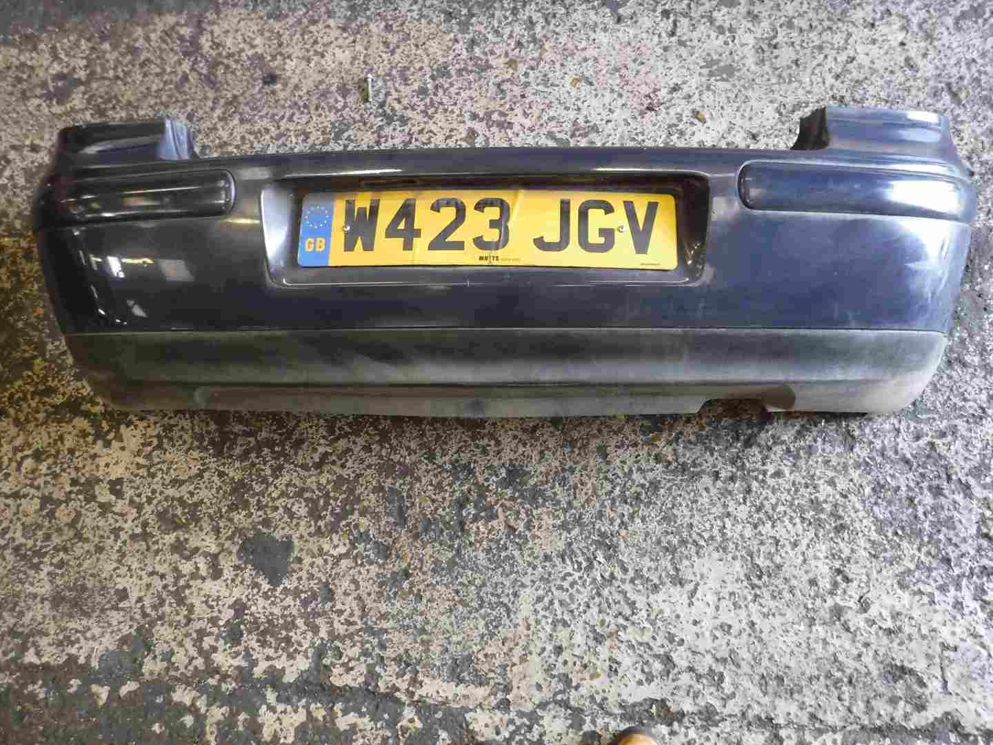 Volkswagen Golf MK4 1997-2004 Rear Bumper Blue LA5G