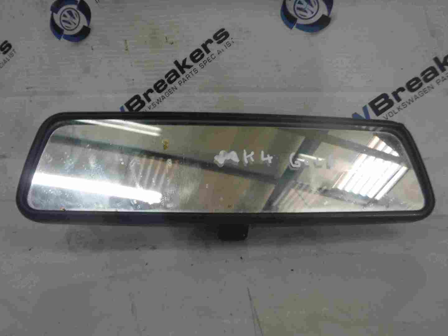 Volkswagen Golf MK4 1997-2004 Rear View Mirror Plain Black