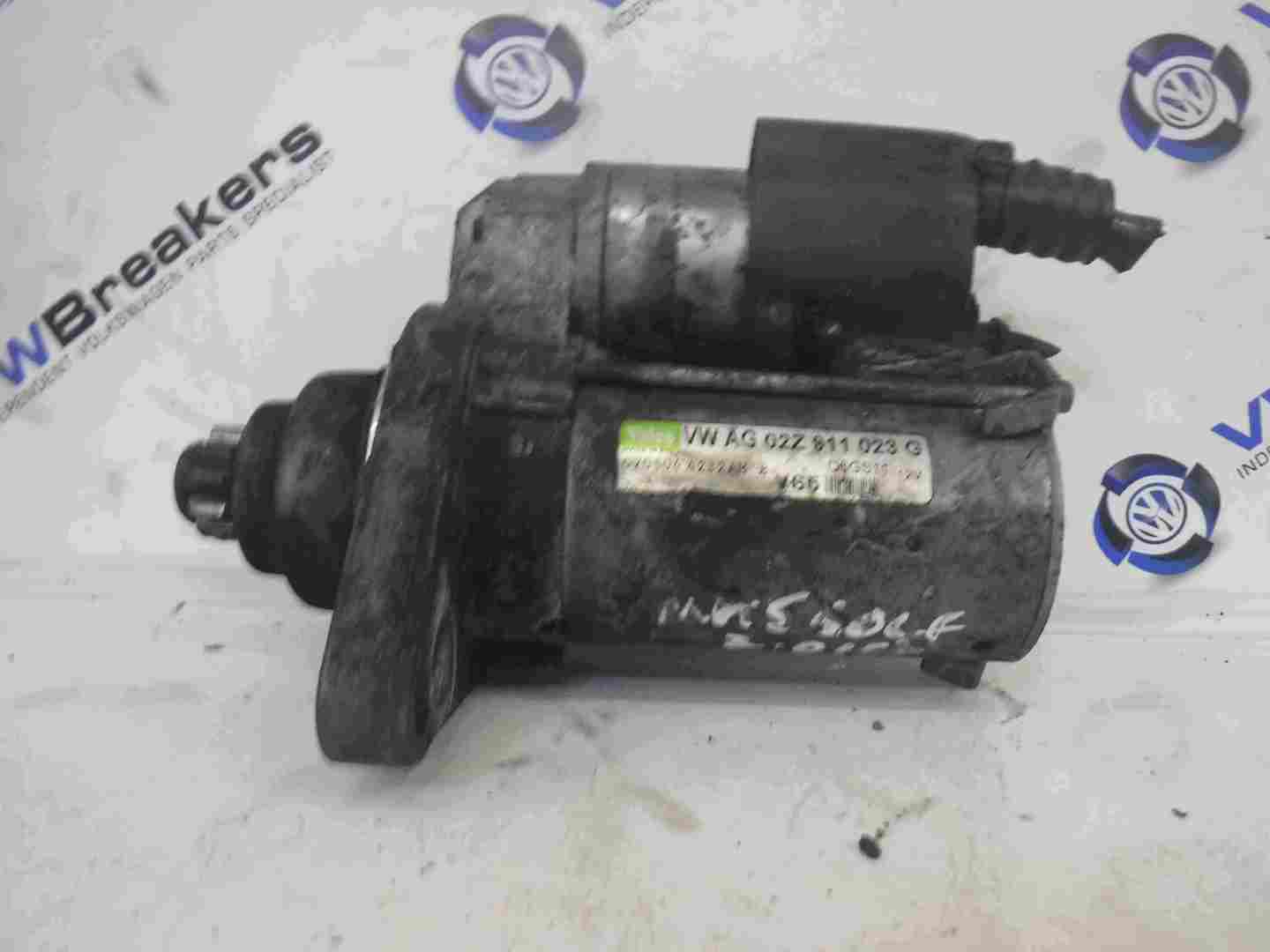 Volkswagen Golf MK5 2003-2009 1.6 FSi Starter Motor Starting 02Z911023G
