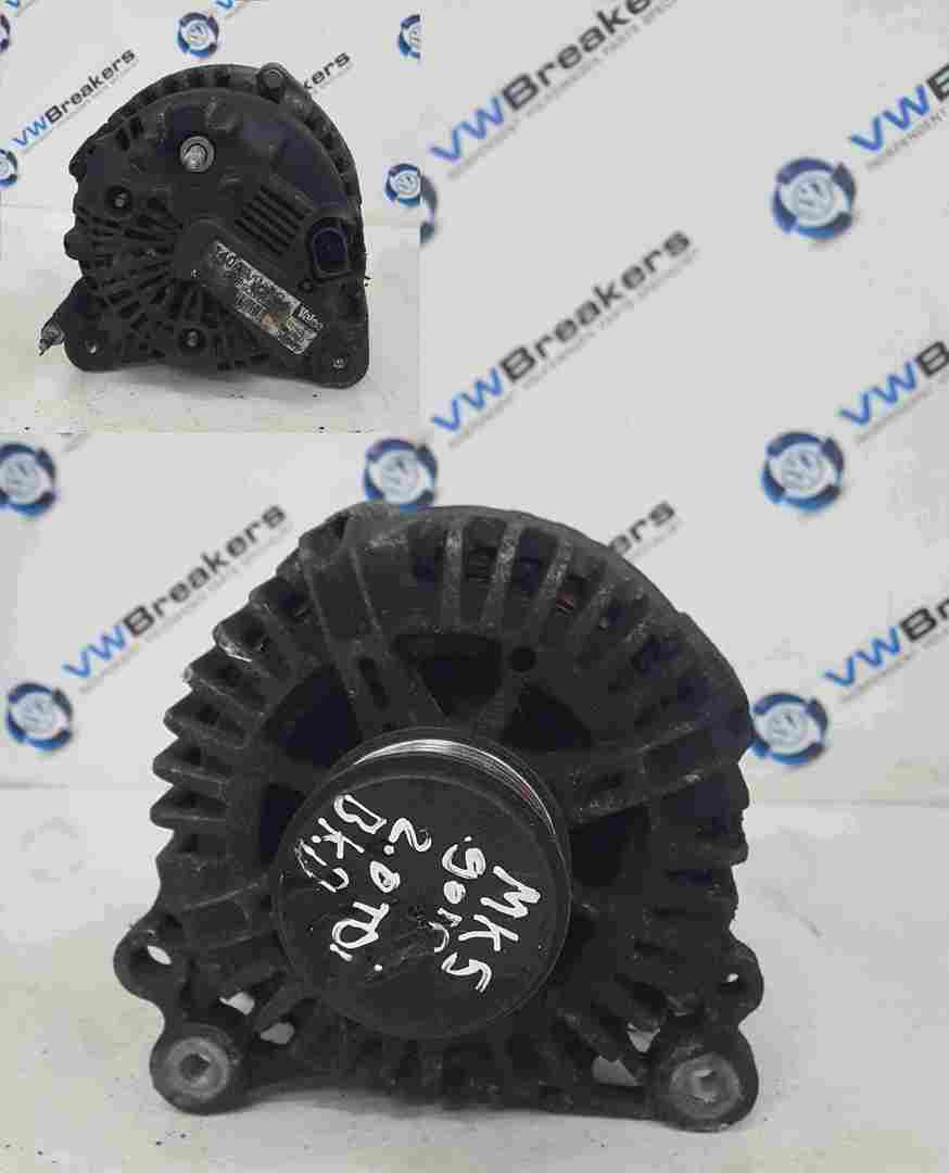 Volkswagen Golf MK5 2003-2009 2.0 TDI Alternator BKD 140A 06F903023C