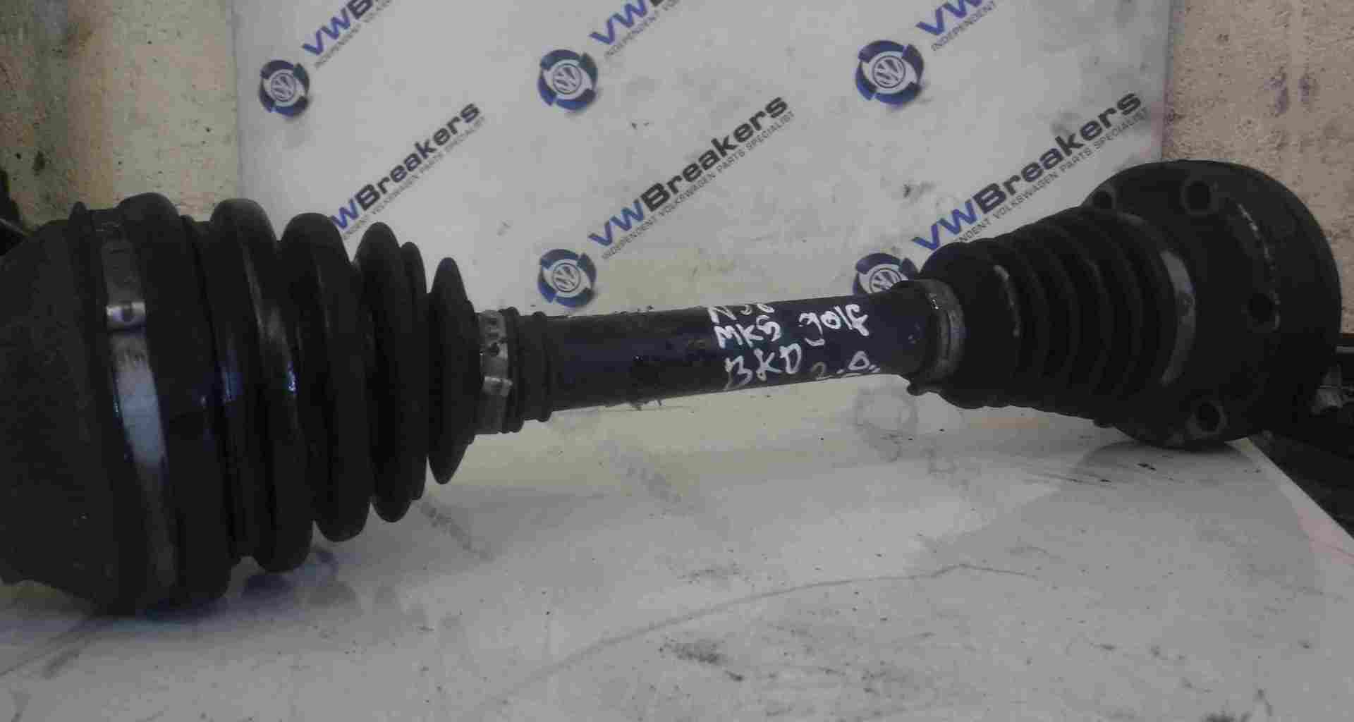 Volkswagen Golf MK5 2003-2009 2.0 TDi Passengers NSF Front Driveshaft BKD