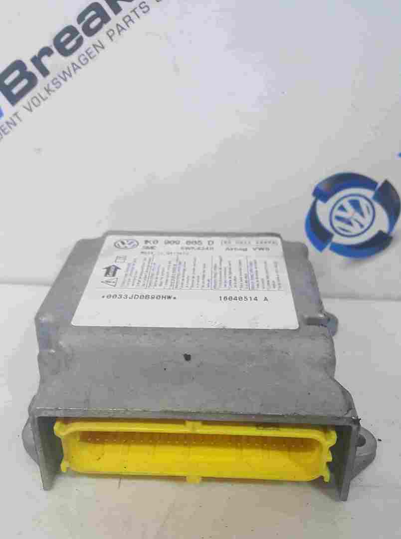 Volkswagen Golf MK5 2003-2009 Airbag Module ECU Computer 1K0909605D