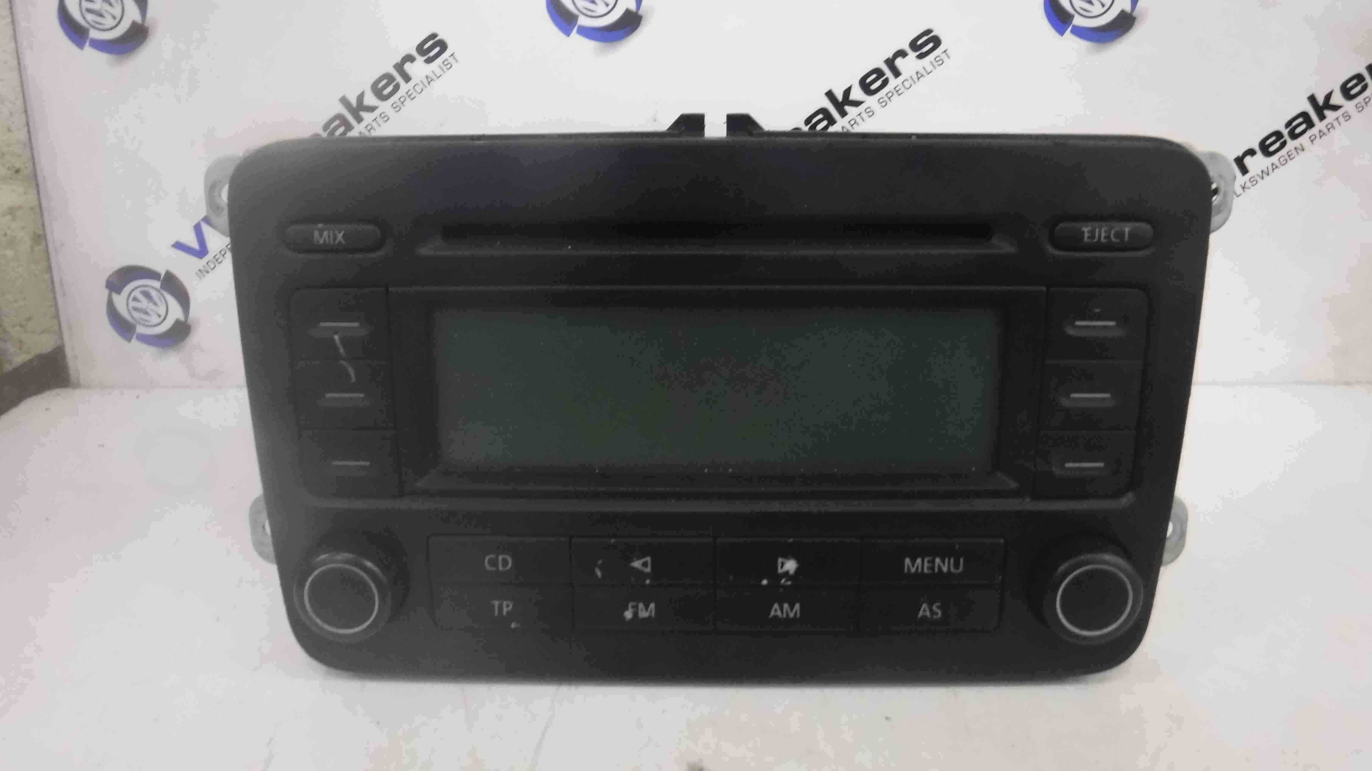 Volkswagen Golf MK5 2003-2009 CD Player Double Din Radio 1K0035186P
