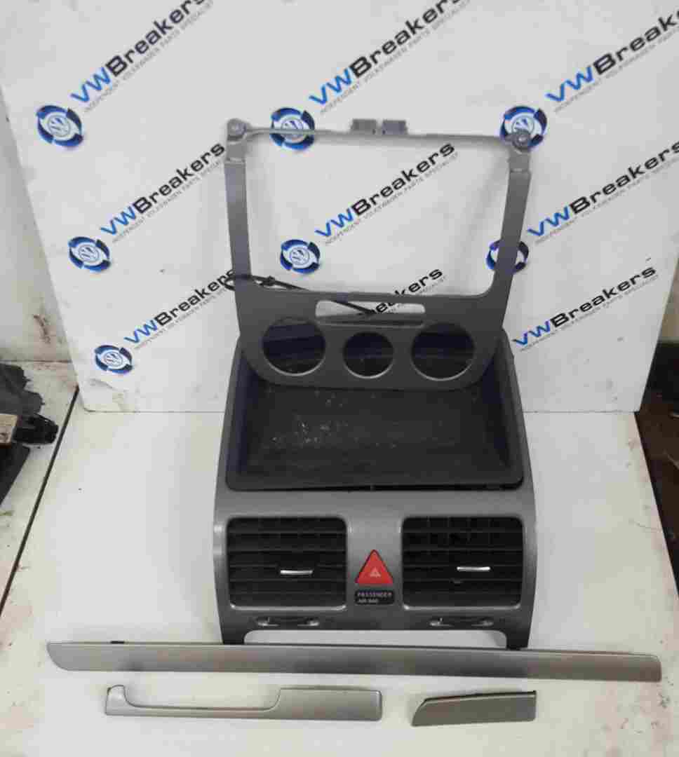 Volkswagen Golf MK5 2003-2009 Centre Heater Vent Dashboard Trims Set 1K0858071