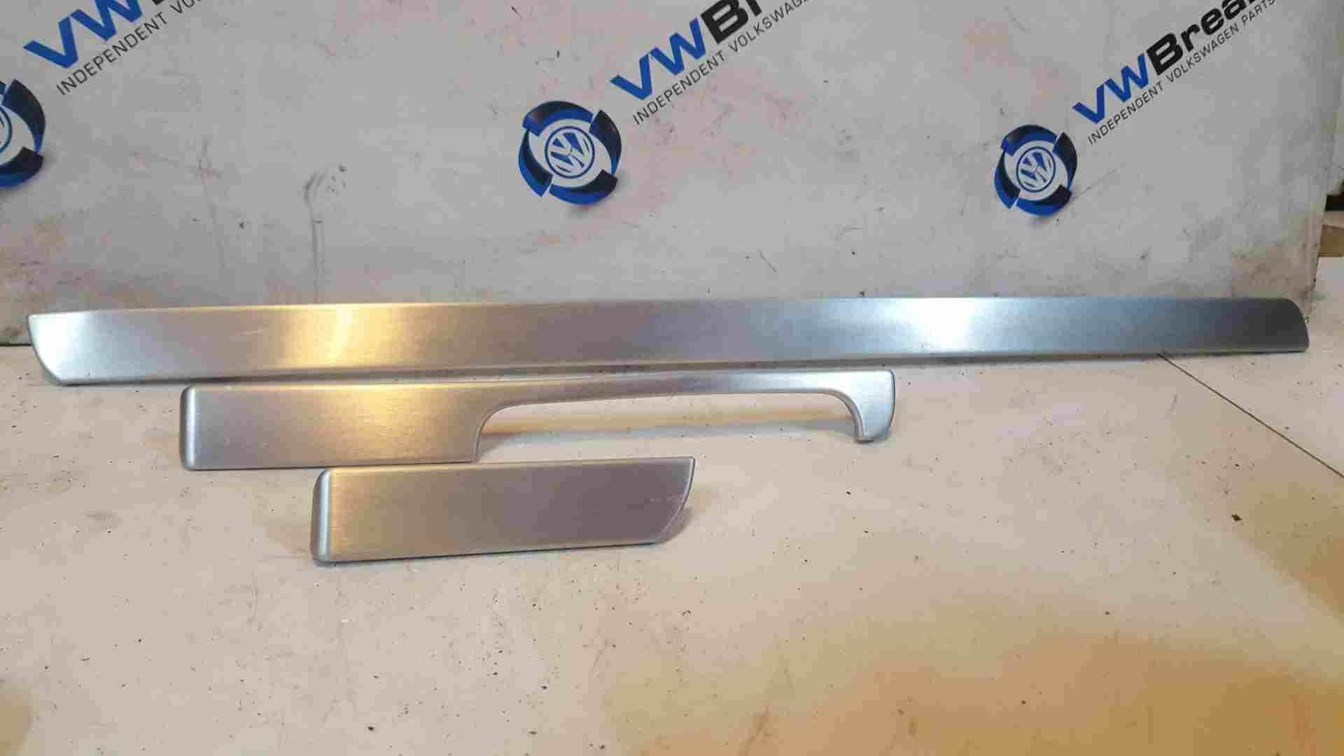 Volkswagen Golf MK5 2003-2009 Dashboard Interior Trims Brushed Silver 1K2858529b