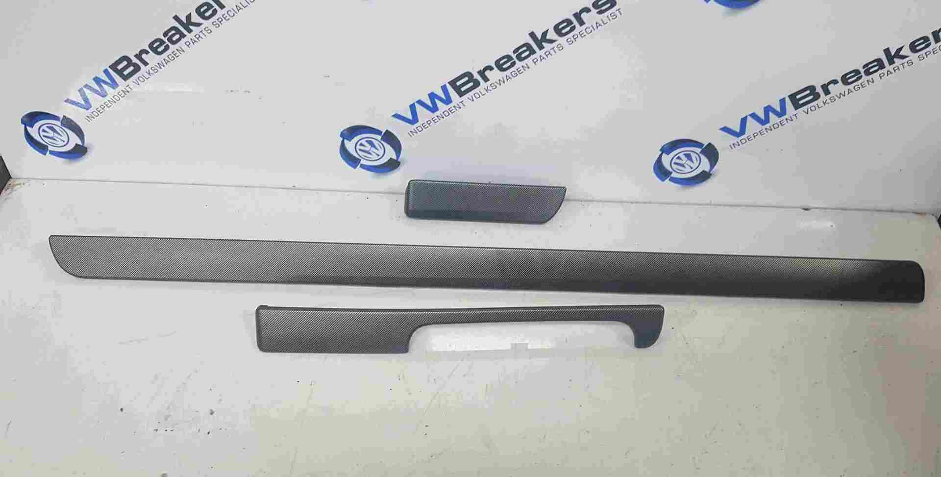Volkswagen Golf MK5 2003-2009 Dashboard Trim Inserts Silver Honeycomb 1K2858529