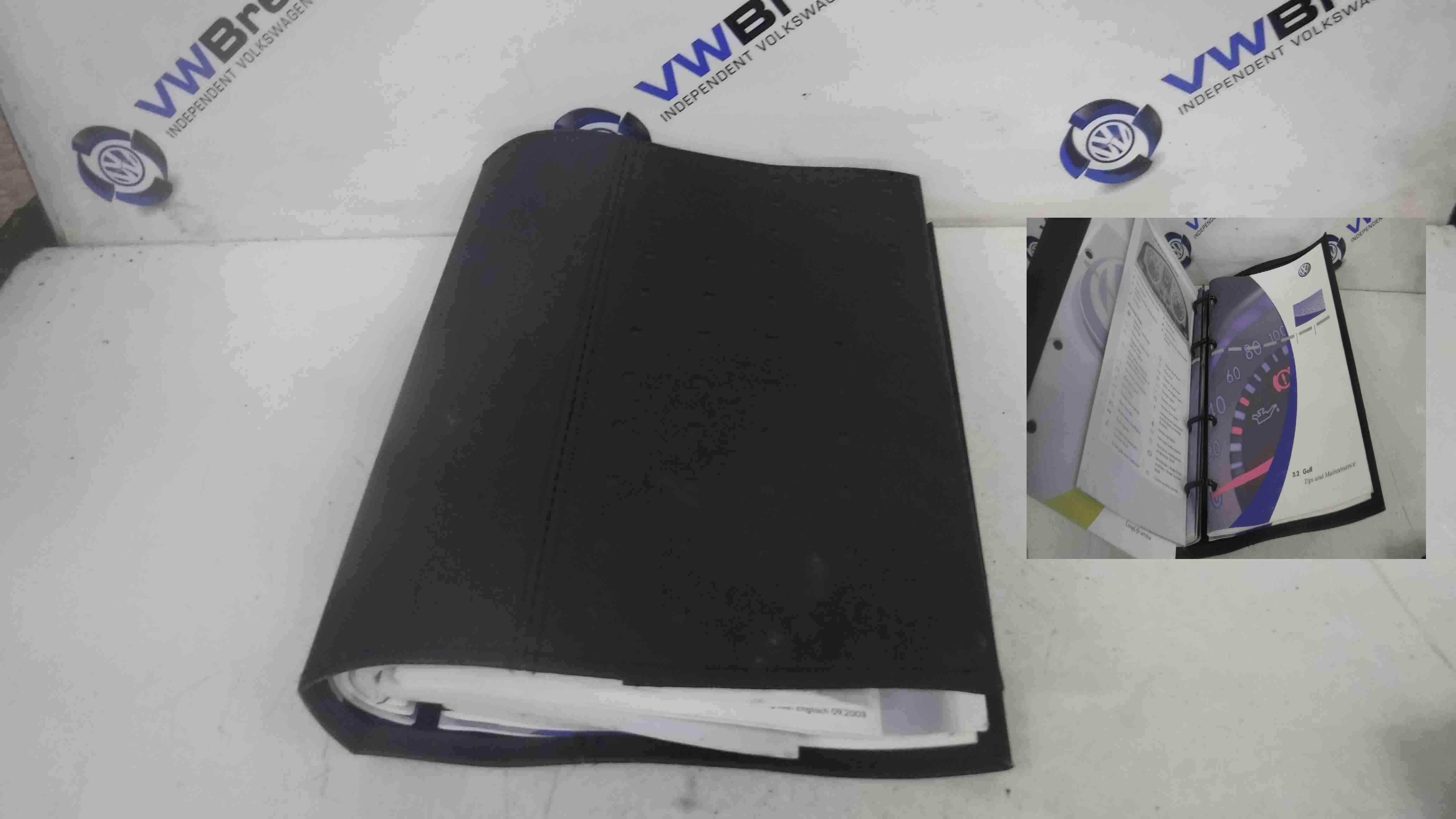 Volkswagen Golf MK5 2003-2009 Document Holder Folder Wallet Service Book