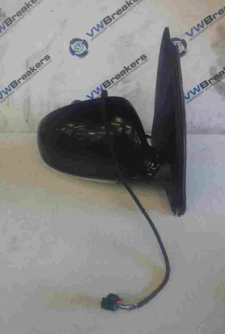 Volkswagen Golf MK5 2003-2009 Drivers OS Wing Mirror Black L041